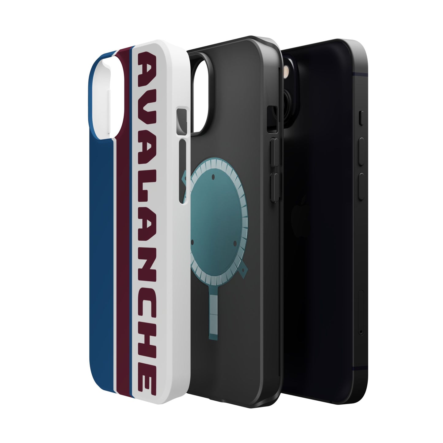 Avalanche Phone Case, Magnetic Phone Case, Retro Phone Case, Matte/Glossy Phone Case, Hockey Gifts
