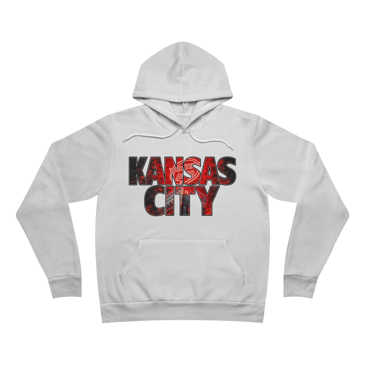 Kansas City Neon Sign Hoodie, Retro KC Sweatshirt, Football Hoodie