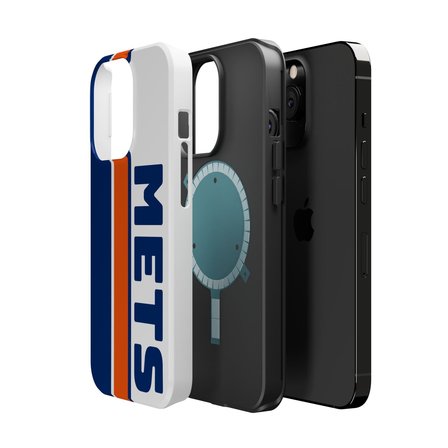 Mets Phone Case, Magnetic Phone Case, Retro Phone Case, Baseball Case for iPhone or Samsung