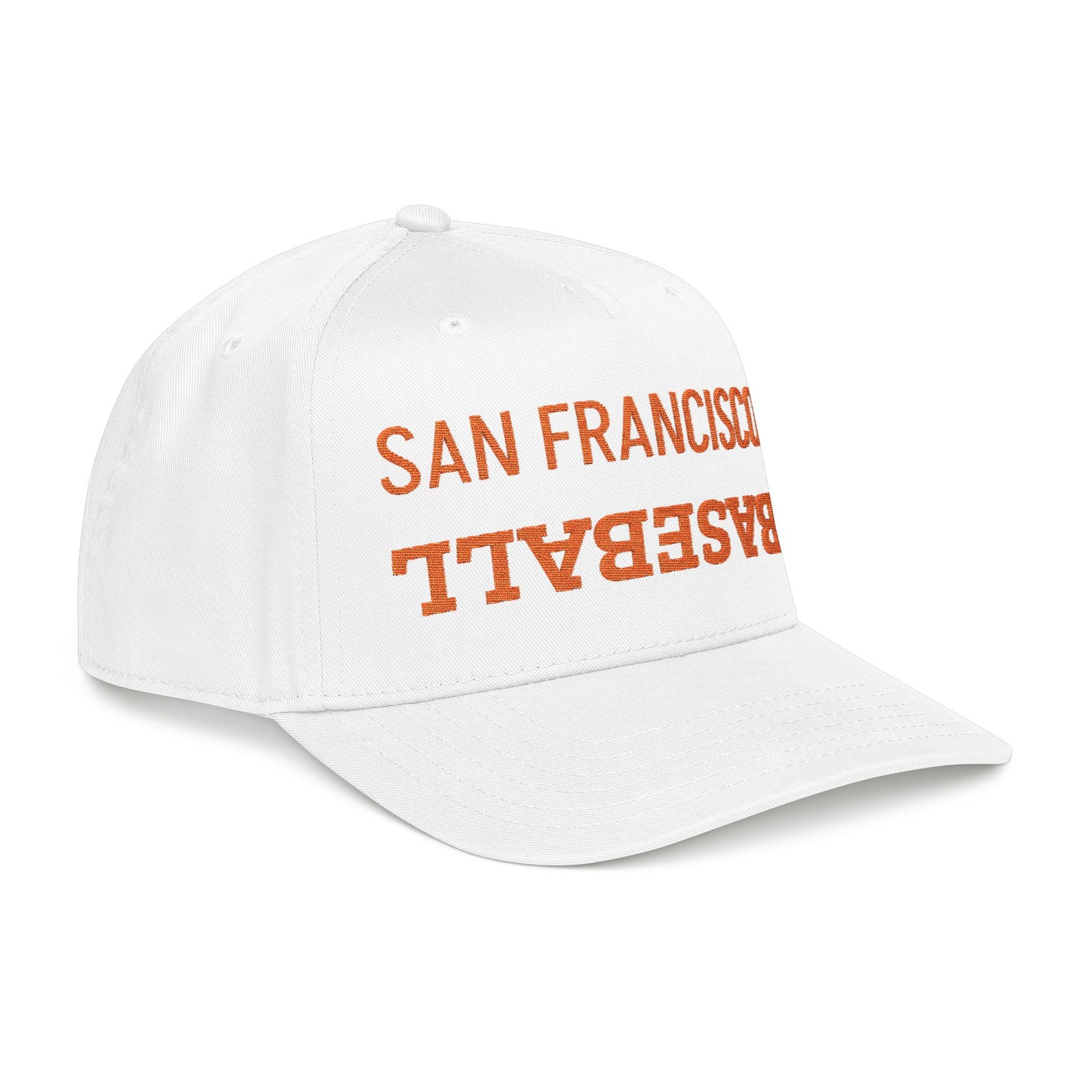Embroidered San Francisco Baseball Hat, Mid Profile Baseball Cap, Sports Gifts