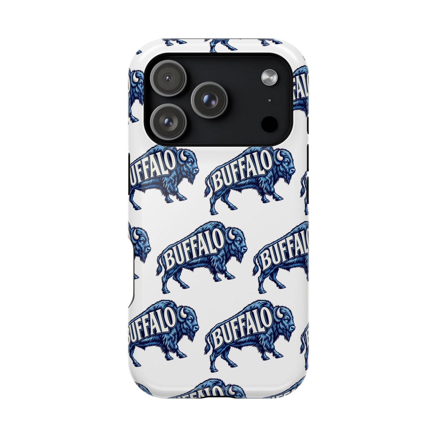 Buffalo Phone Case, Magnetic Phone Case, Retro Phone Case, Matte/Glossy Phone Case, Football Gifts