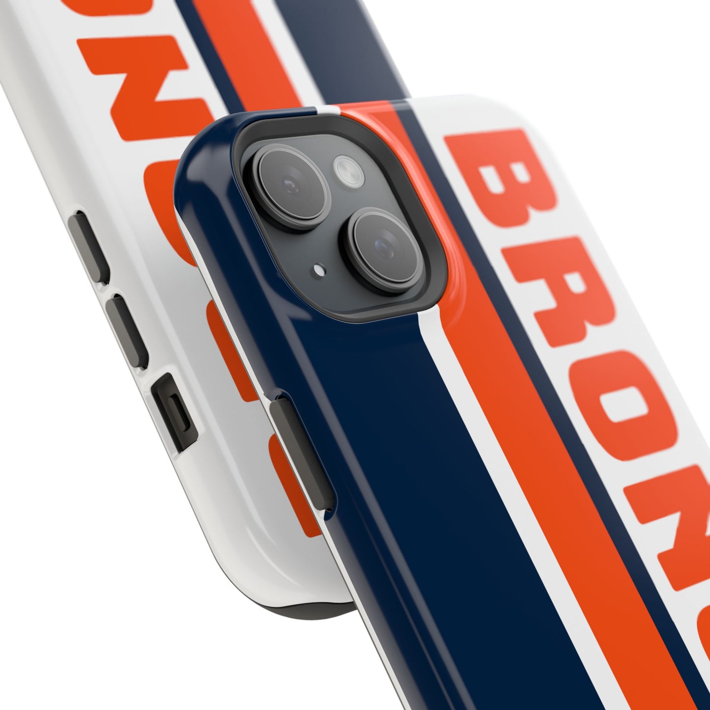 Broncos Phone Case, Magnetic Phone Case, Retro Phone Case, Baseball Case for iPhone or Samsung, Football Gifts