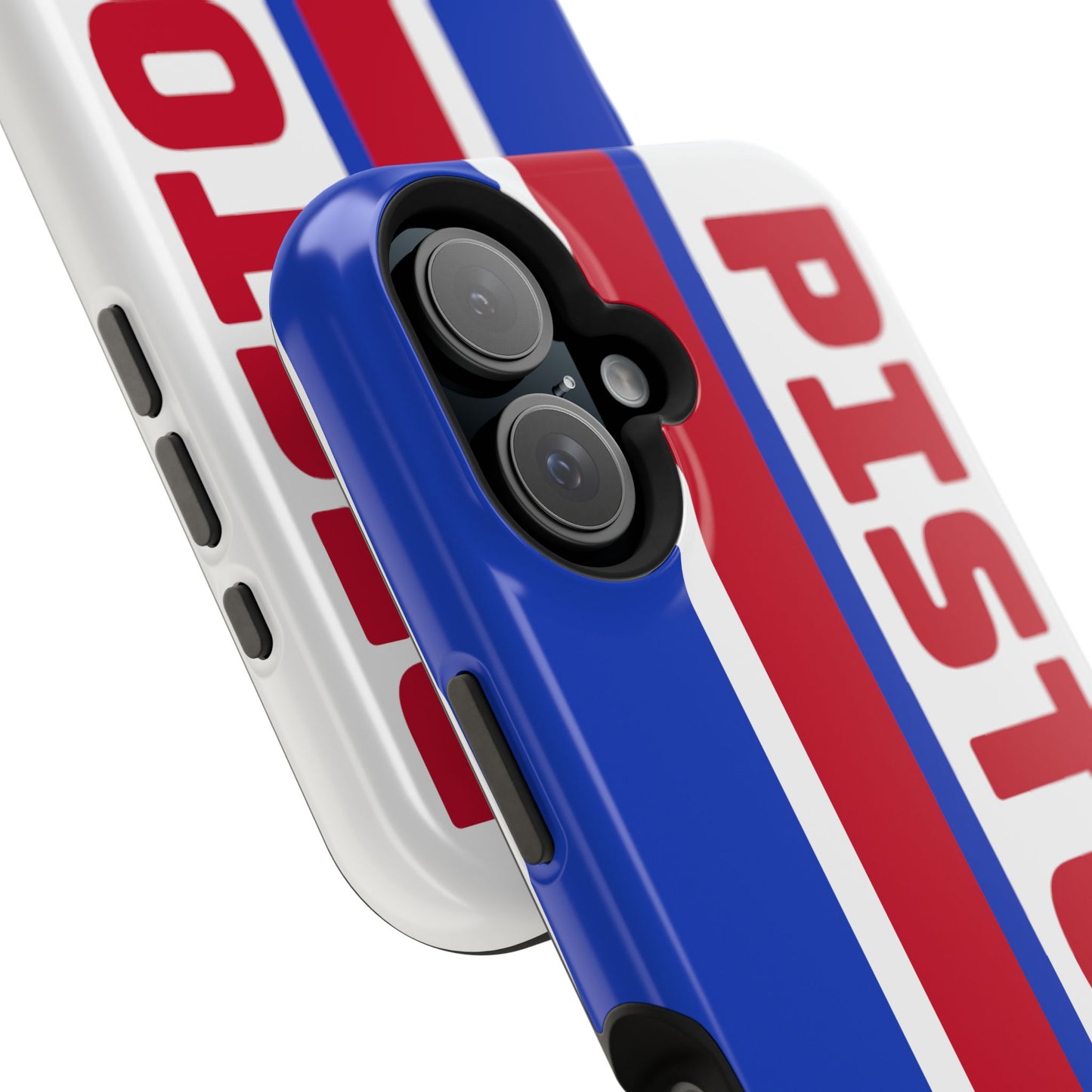 Pistons Phone Case, Magnetic Phone Case, Retro Phone Case, Basketball Gifts