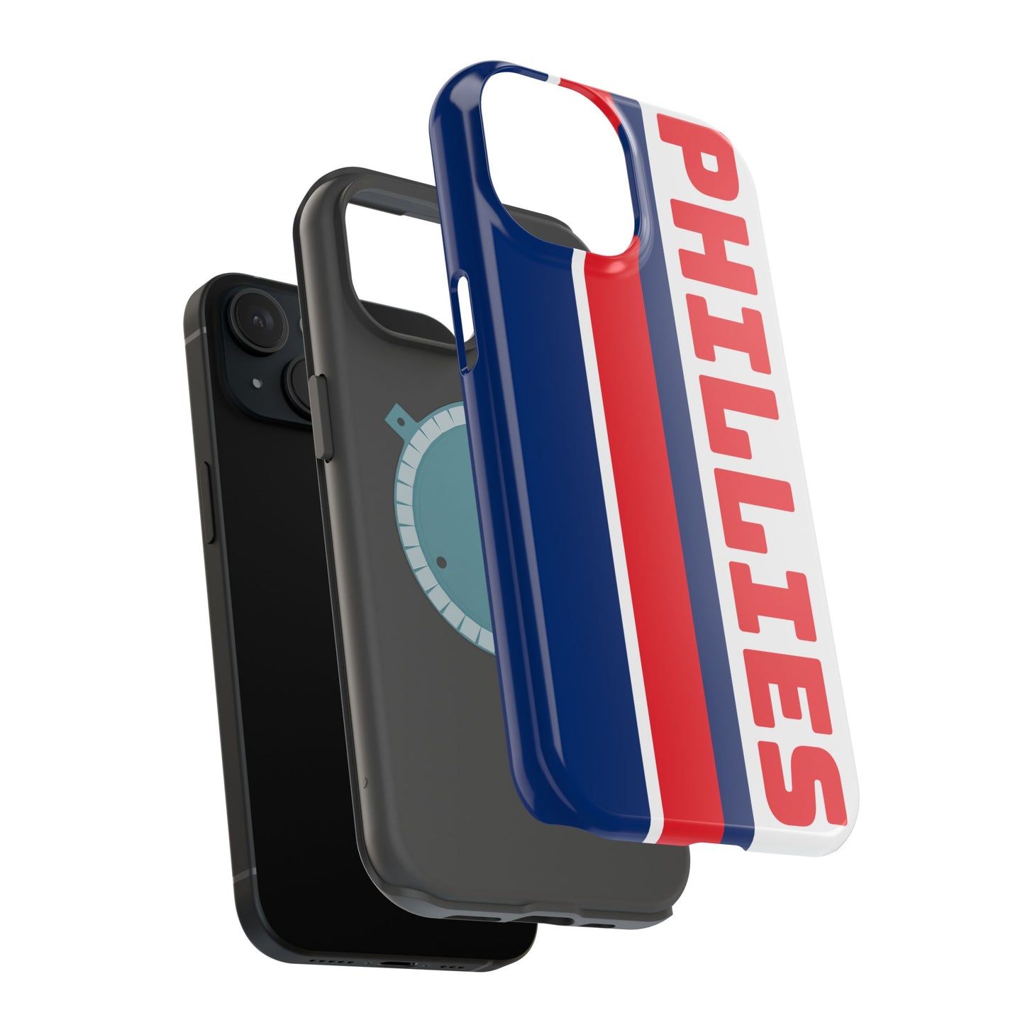 Phillies Phone Case, Retro Phone Case, Case for iPhone, Case for Samsung, Baseball Phone Case