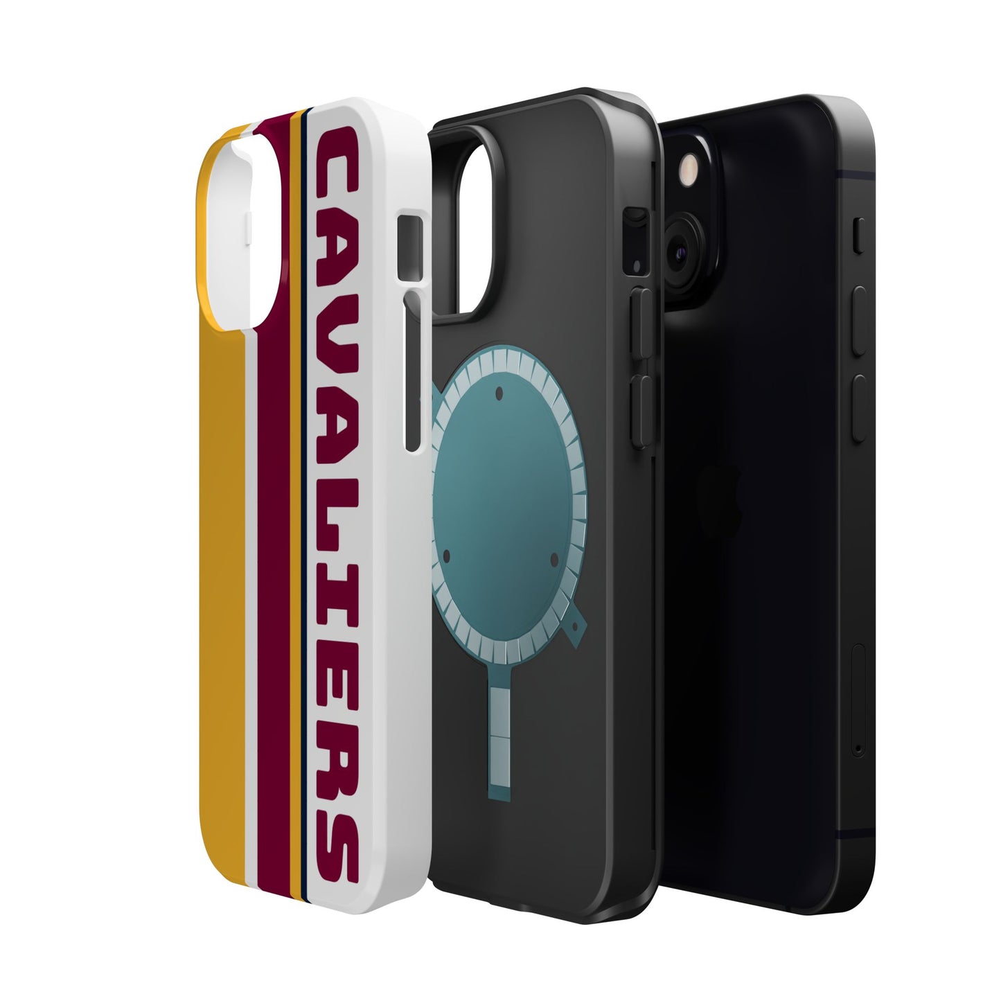 Cavaliers Phone Case, Magnetic Phone Case, Retro Phone Case, Basketball Gifts