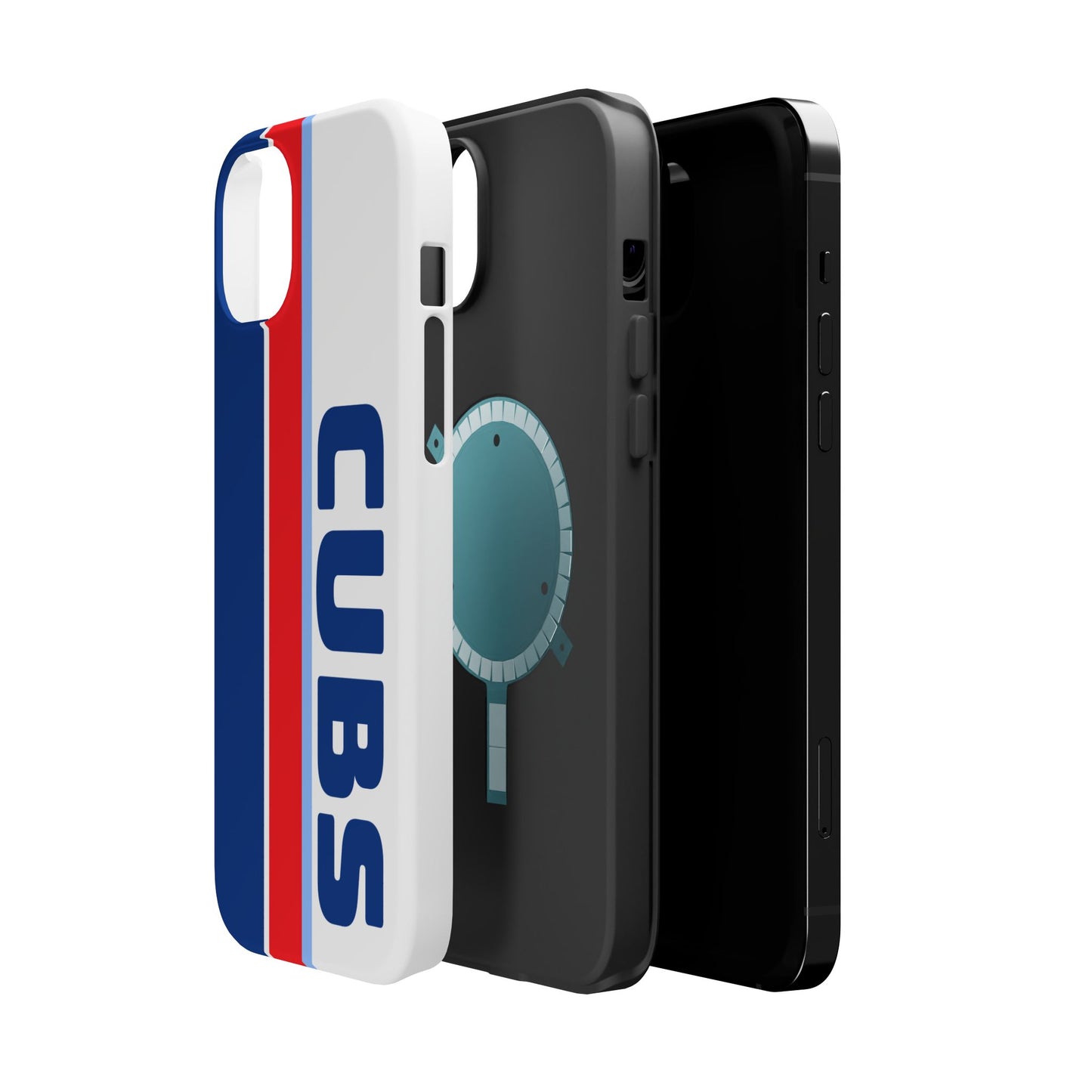 Cubs Phone Case, Magnetic Phone Case, Retro Phone Case, Baseball Case for iPhone or Samsung