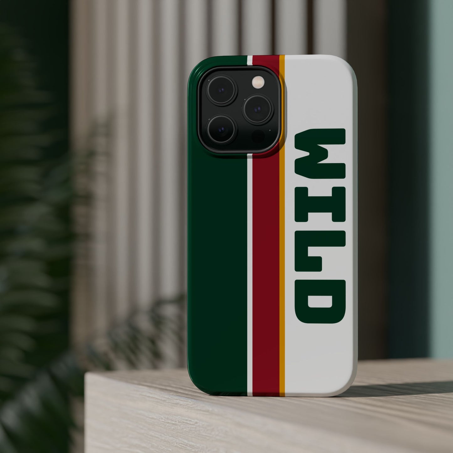 Wild Phone Case, Magnetic Phone Case, Retro Phone Case, Hockey Gifts