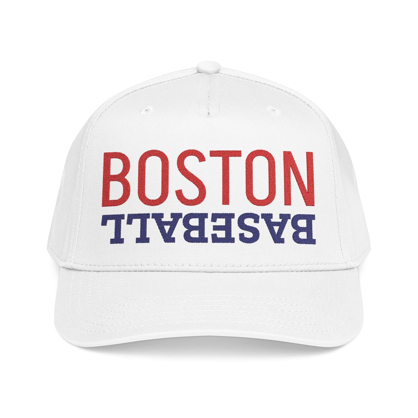 Embroidered Boston Baseball Hat, Mid Profile Baseball Cap, Sports Gifts