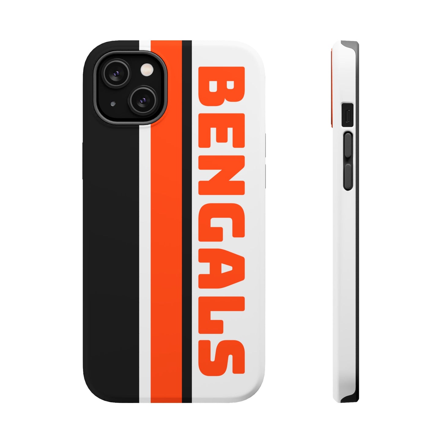 Bengals Phone Case, Magnetic Phone Case, Retro Phone Case, Baseball Case for iPhone or Samsung, Football Gifts