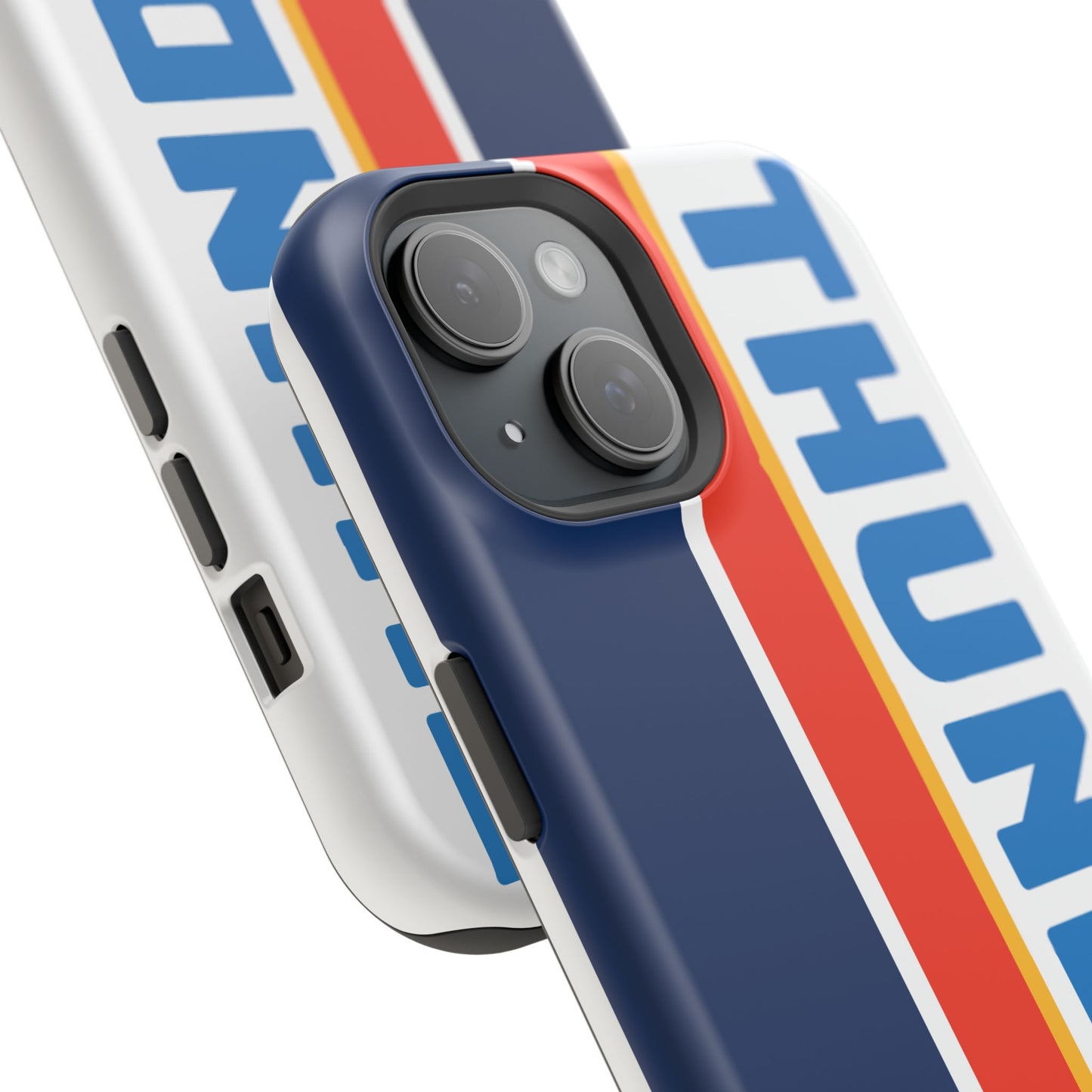 Thunder Phone Case, Magnetic Phone Case, Retro Phone Case, Basketball Gifts