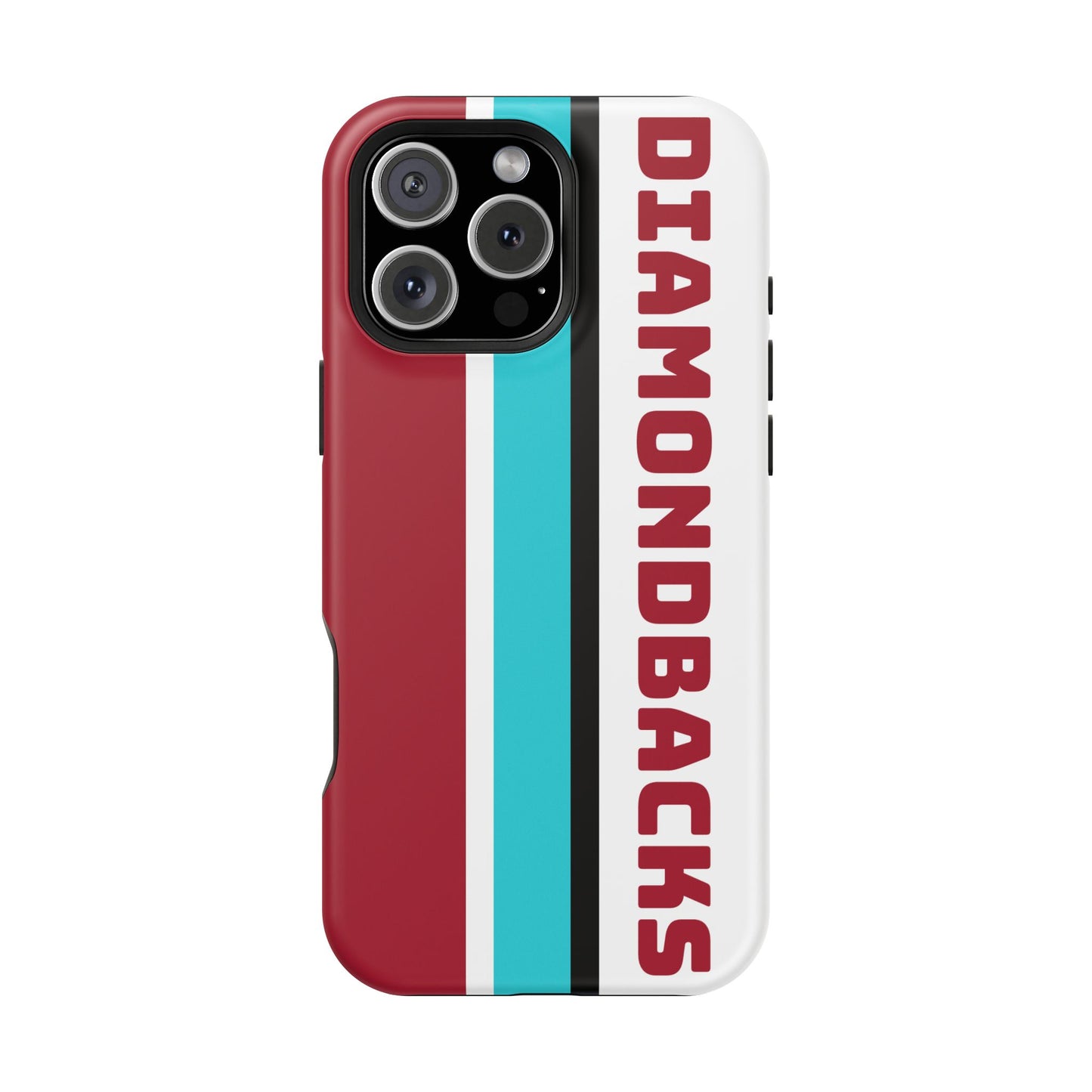 Diamondbacks Phone Case, Magnetic Phone Case, Retro Phone Case, Baseball Case for iPhone or Samsung