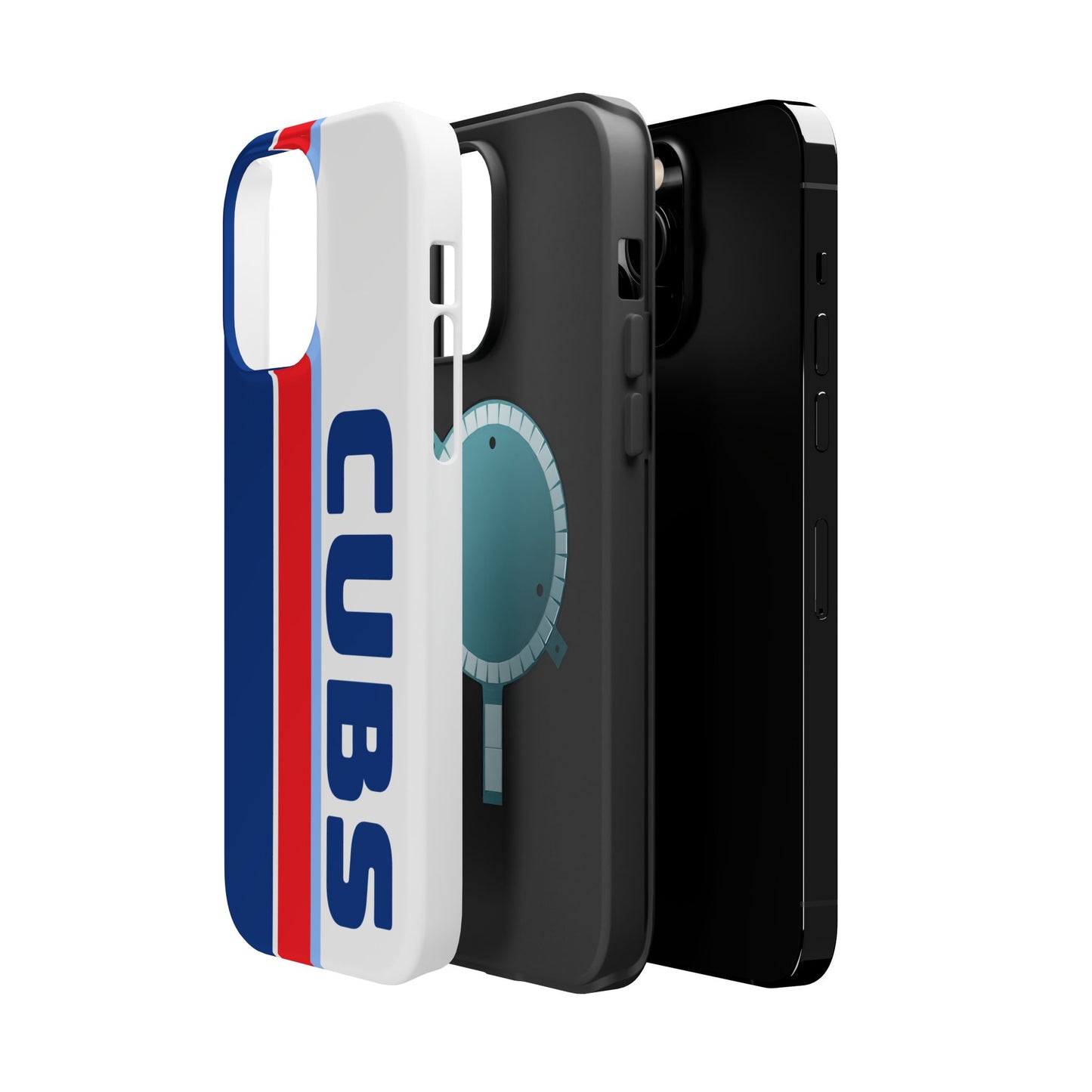 Cubs Phone Case, Magnetic Phone Case, Retro Phone Case, Baseball Case for iPhone or Samsung