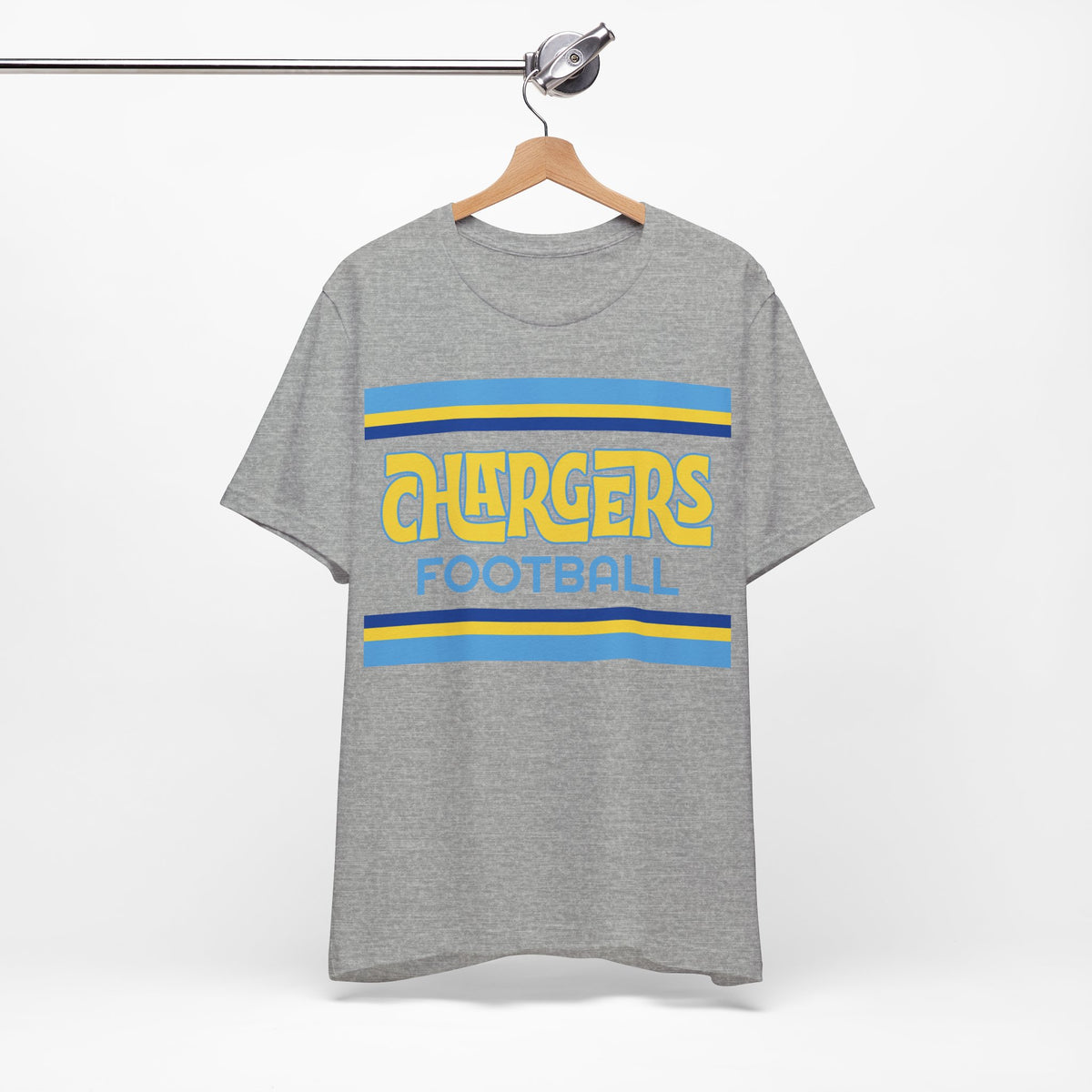 Chargers Football T-Shirt, Retro Chargers Tee