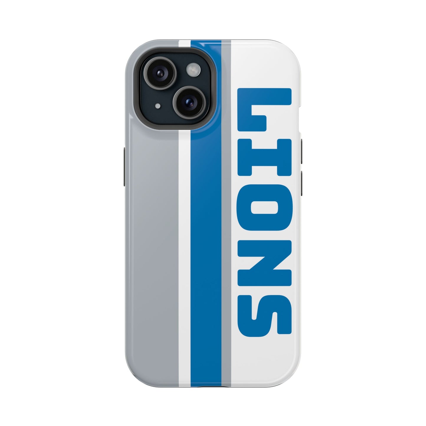 Lions Phone Case, Magnetic Phone Case, Retro Phone Case, Football Gifts
