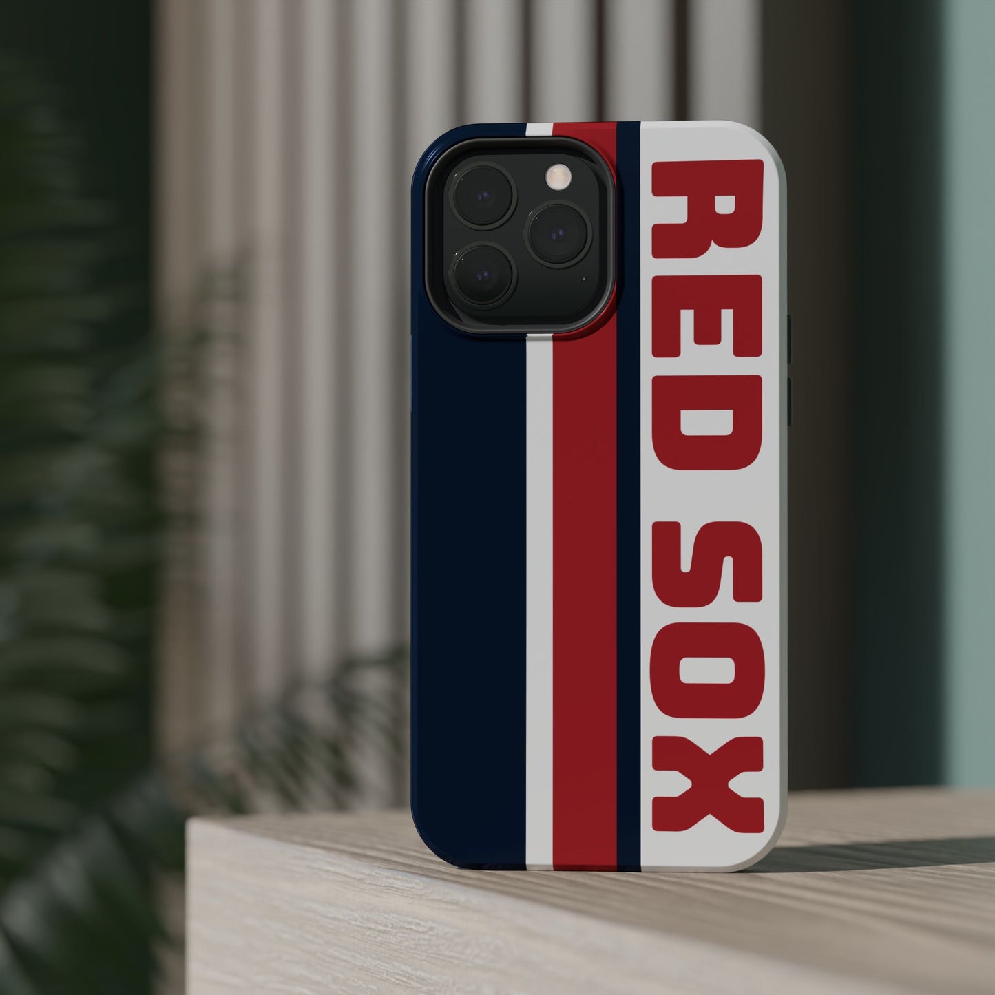 Red Sox Phone Case, Magnetic Phone Case, Retro Phone Case, Baseball Case for iPhone or Samsung