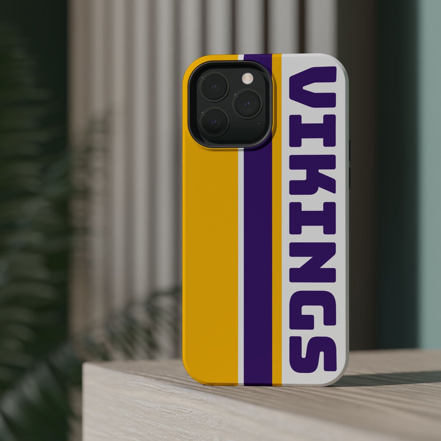 Vikings Phone Case, Magnetic Phone Case, Retro Phone Case, Football Gifts