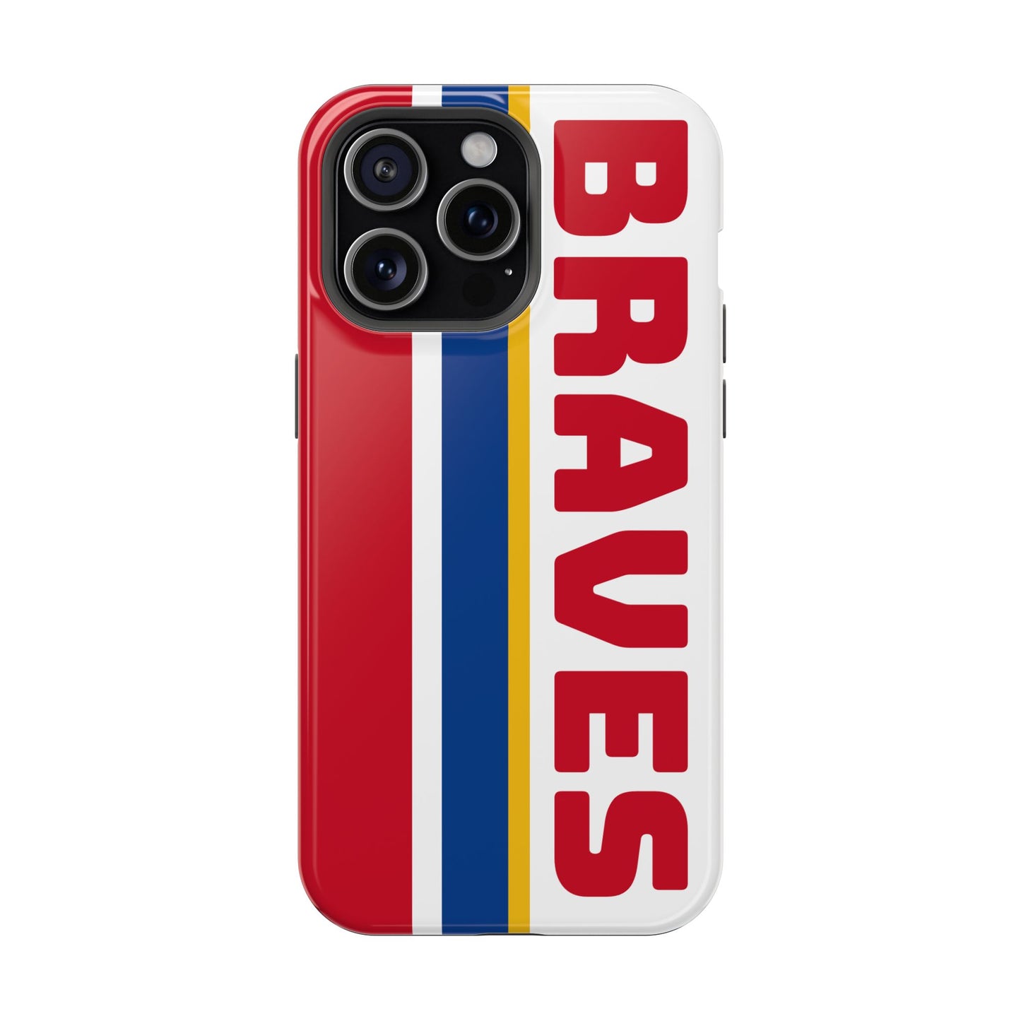 Braves Phone Case, Magnetic Phone Case, Baseball Phone Case, Retro Phone Case