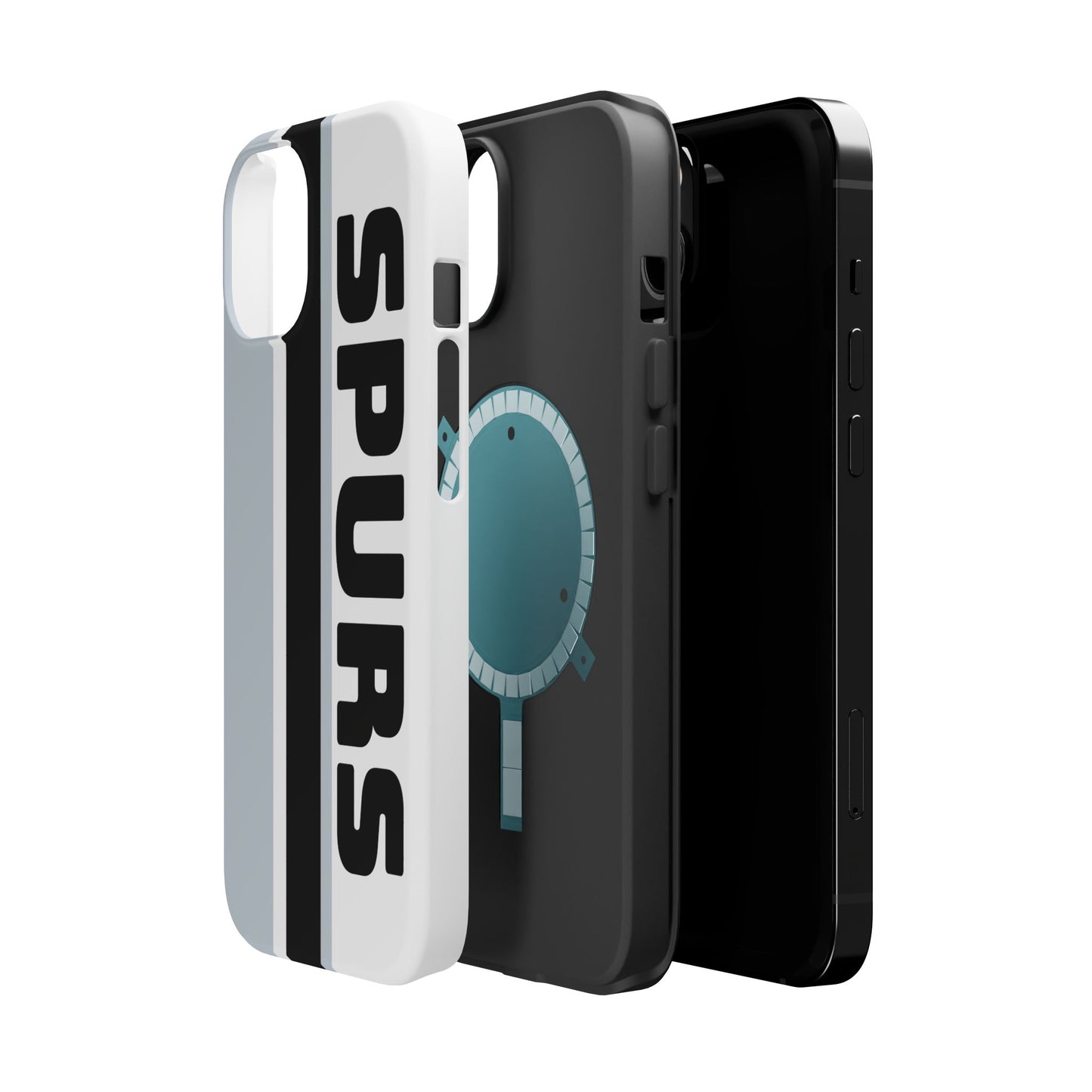 Spurs Phone Case, Magnetic Phone Case, Retro Phone Case, Basketball Gifts
