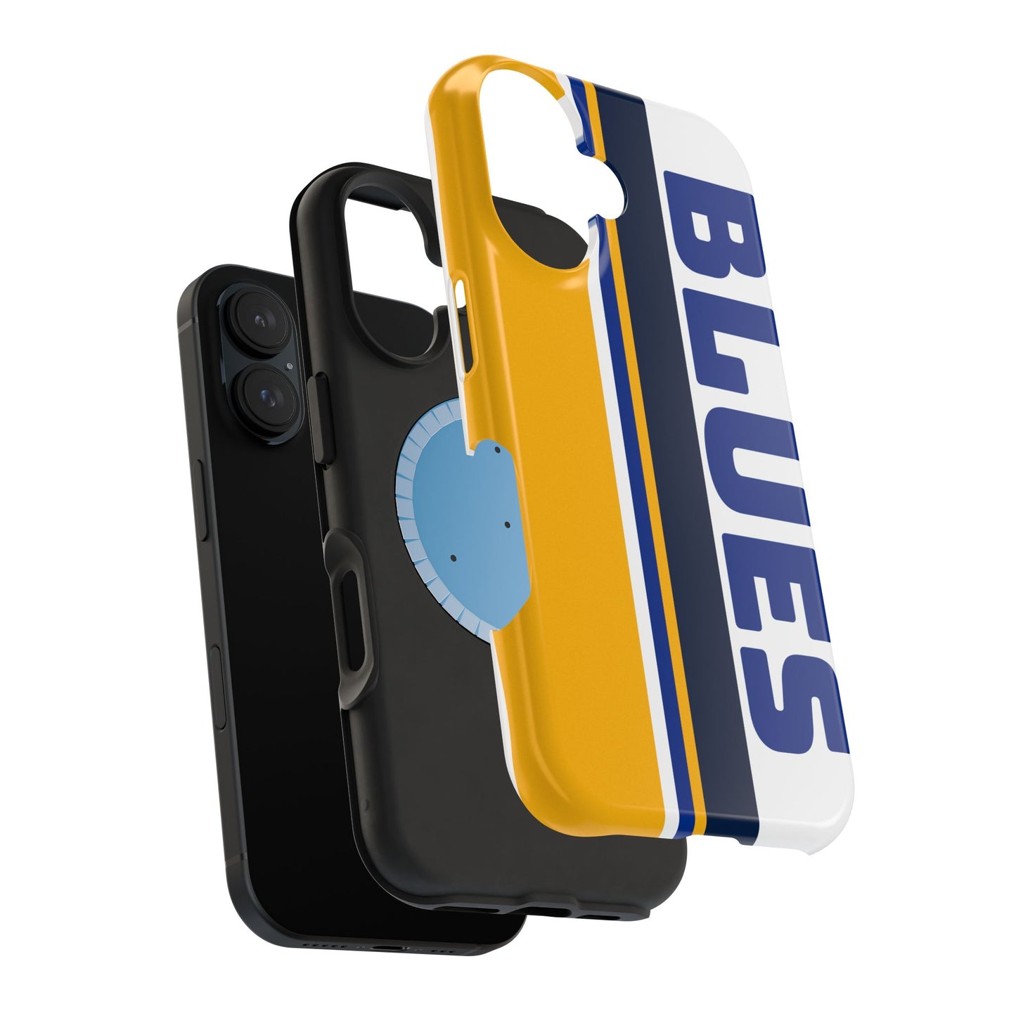Blues Phone Case, Magnetic Phone Case, Hockey Phone Case, Retro Phone Case