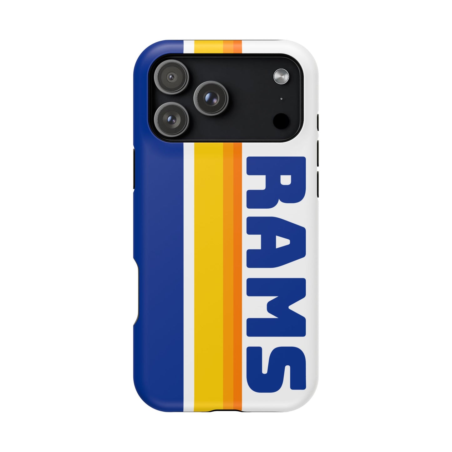 Rams Phone Case, Magnetic Phone Case, Retro Phone Case, Football Case for iPhone or Samsung