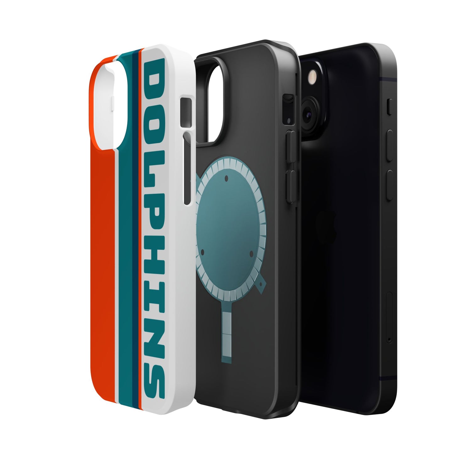 Dolphins Phone Case, Magnetic Phone Case, Retro Phone Case, Matte/Glossy Phone Case