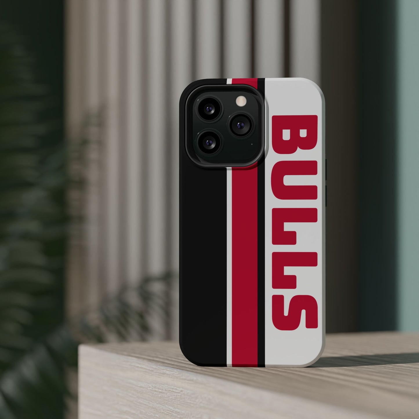 Bulls Phone Case, Magnetic Phone Case, Retro Phone Case