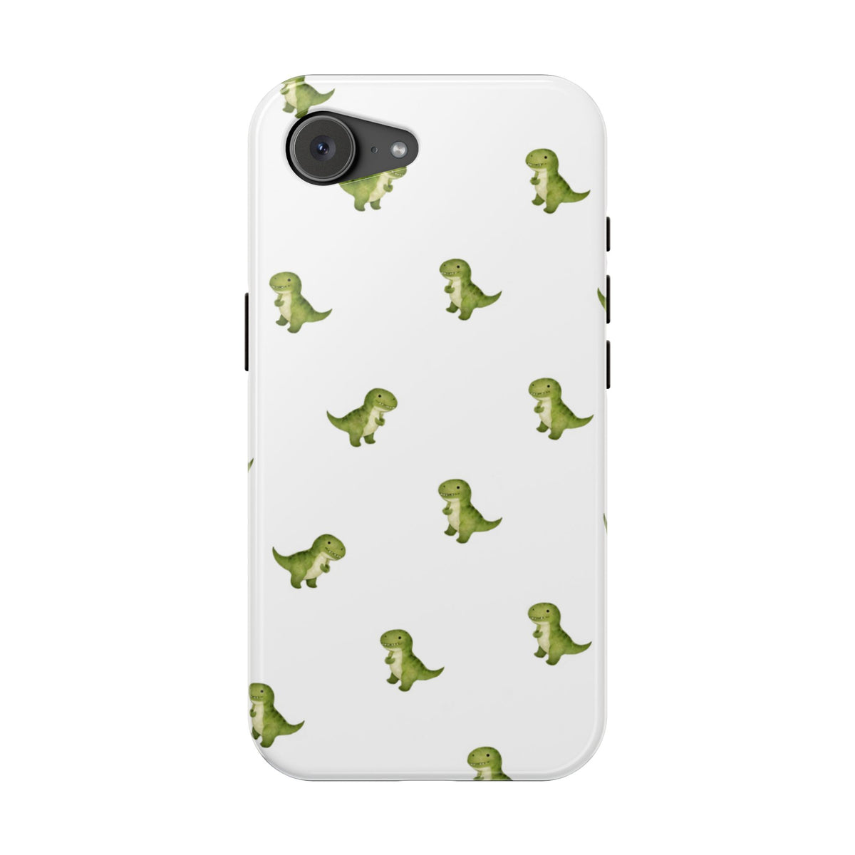 Tiny Green Dinosaur Phone Case | Magnetic Impact-Resistant Phone Case