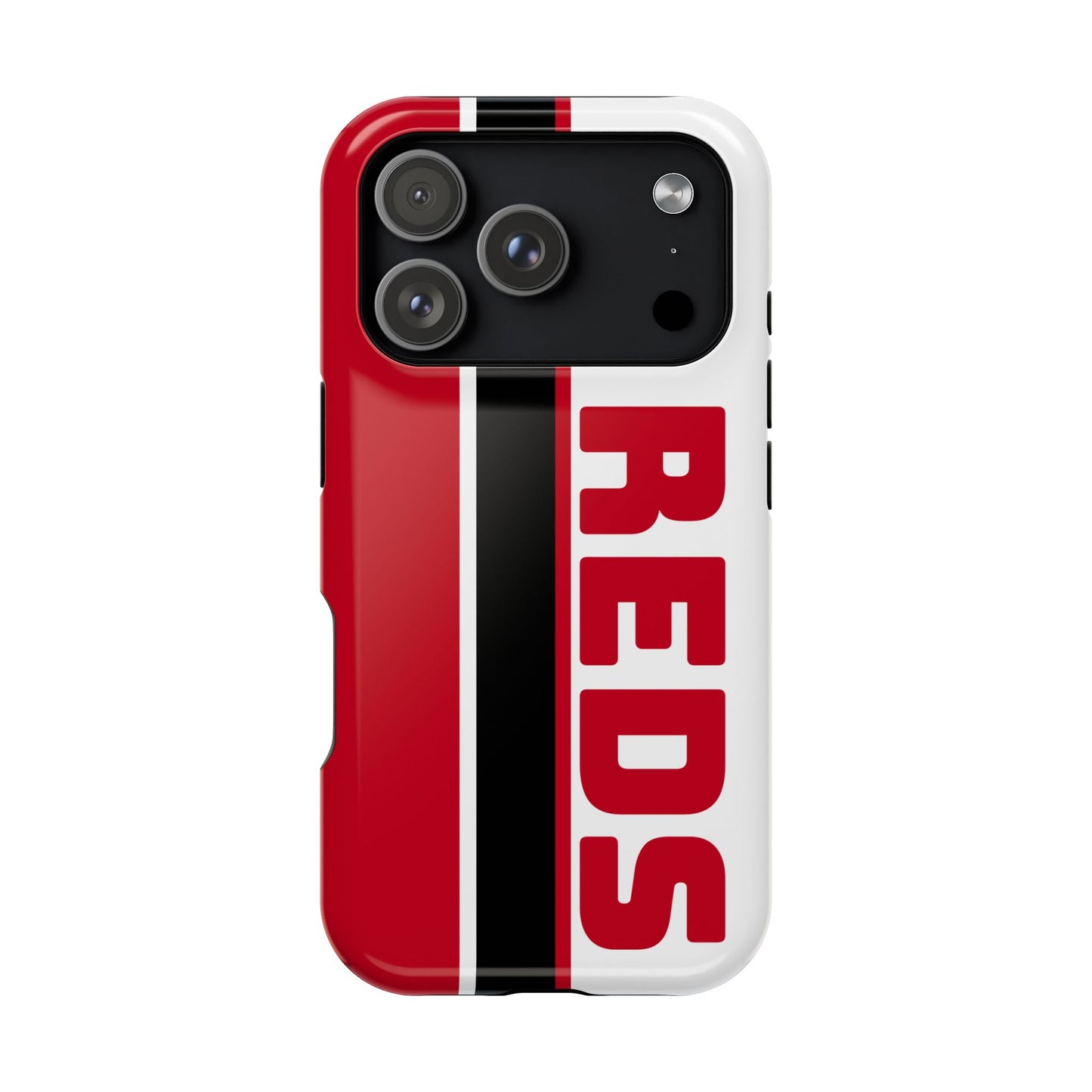 Reds Phone Case, Magnetic Phone Case, Retro Phone Case, Baseball Case for iPhone or Samsung, Reds Baseball Case