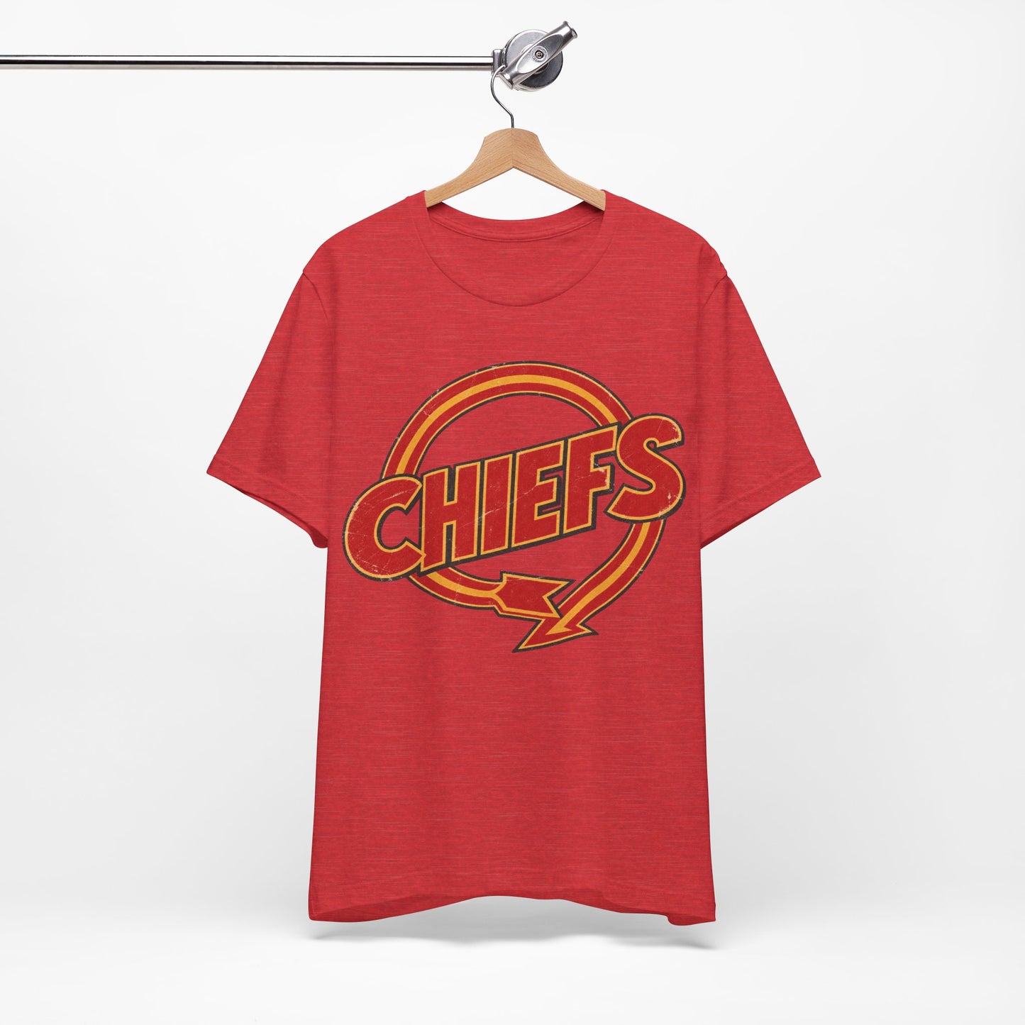 Vintage Chiefs Shirt, Arrow Logo T-Shirt, Retro Football Tee
