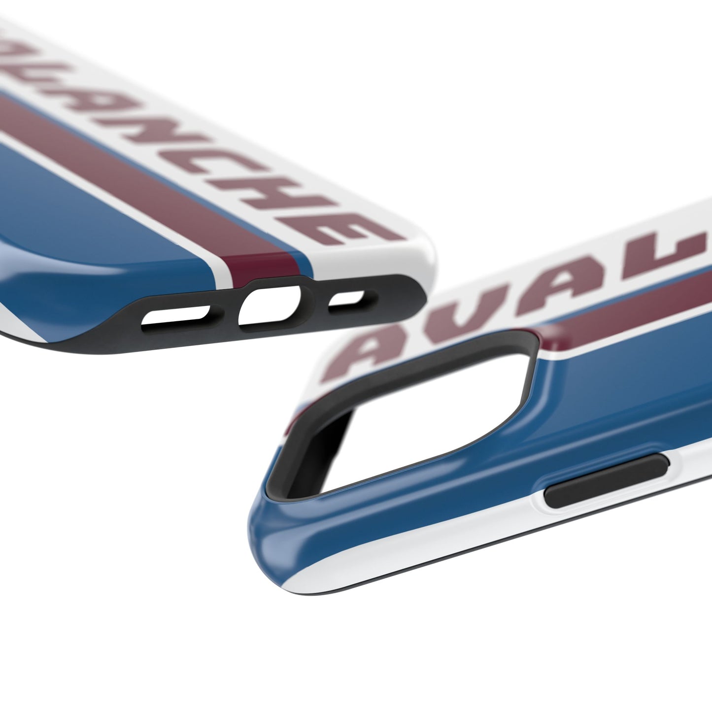 Avalanche Phone Case, Magnetic Phone Case, Retro Phone Case, Matte/Glossy Phone Case, Hockey Gifts