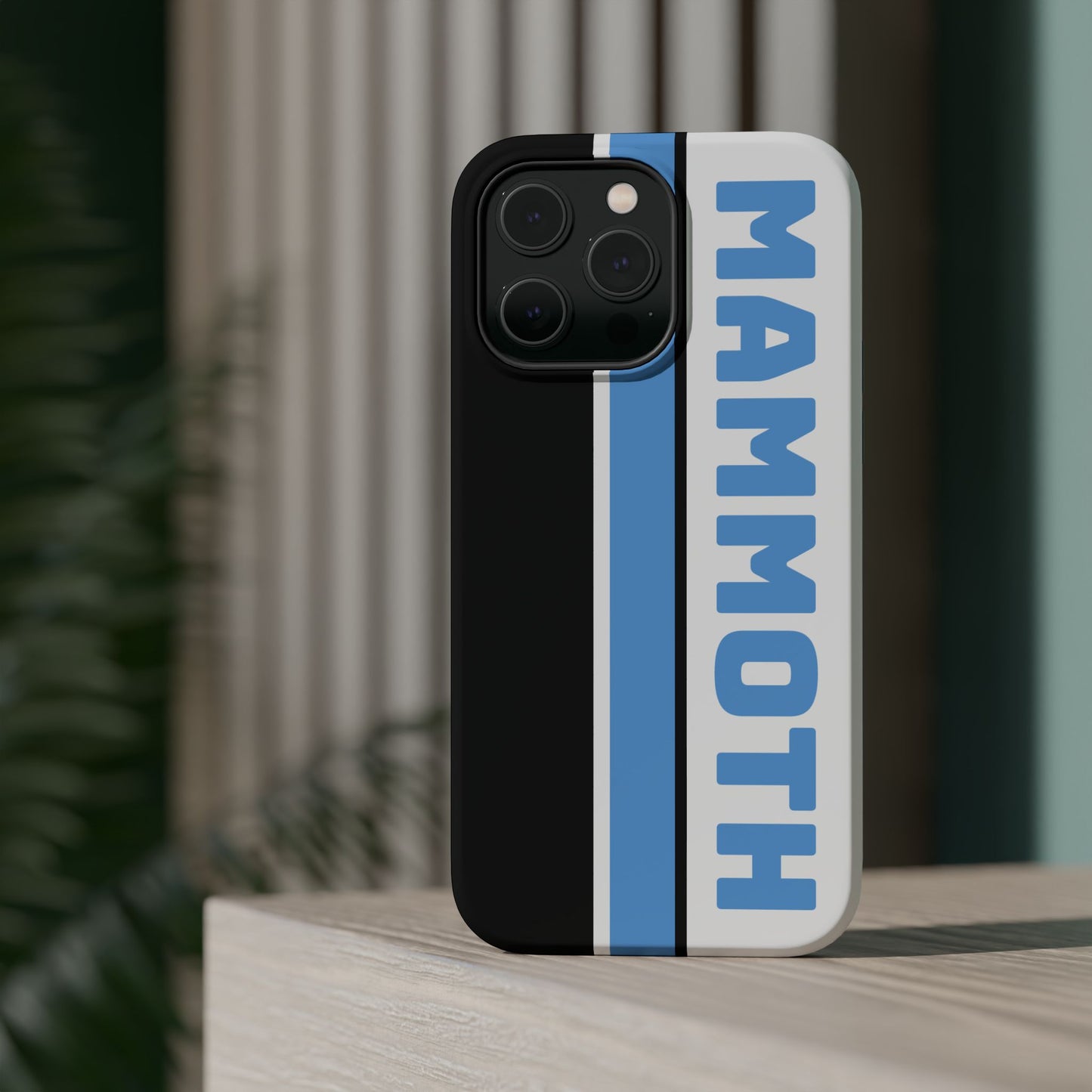 Mammoth Phone Case, Magnetic Phone Case, Retro Phone Case, Hockey Gifts