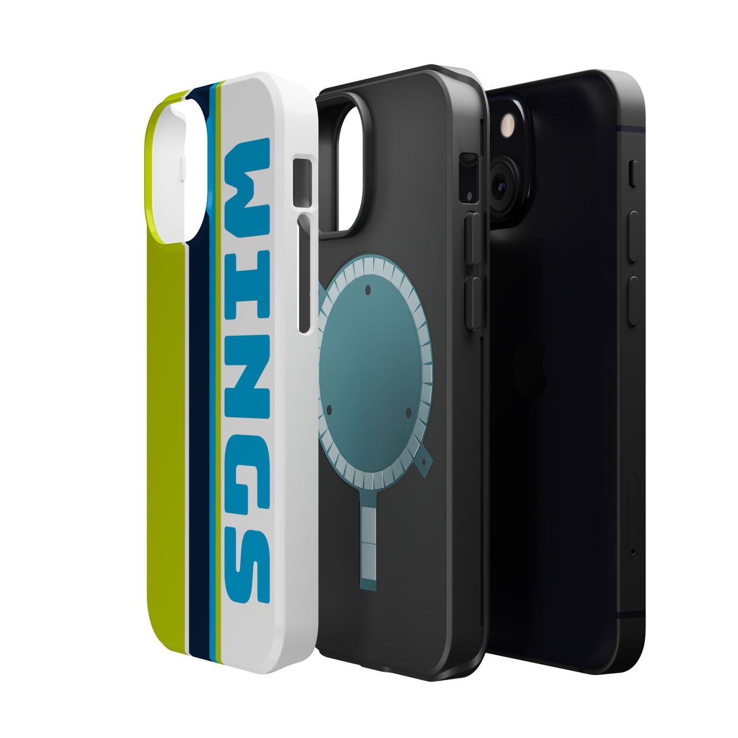 Wings Phone Case, Magnetic Phone Case, Retro Phone Case, Matte/Glossy Phone Case