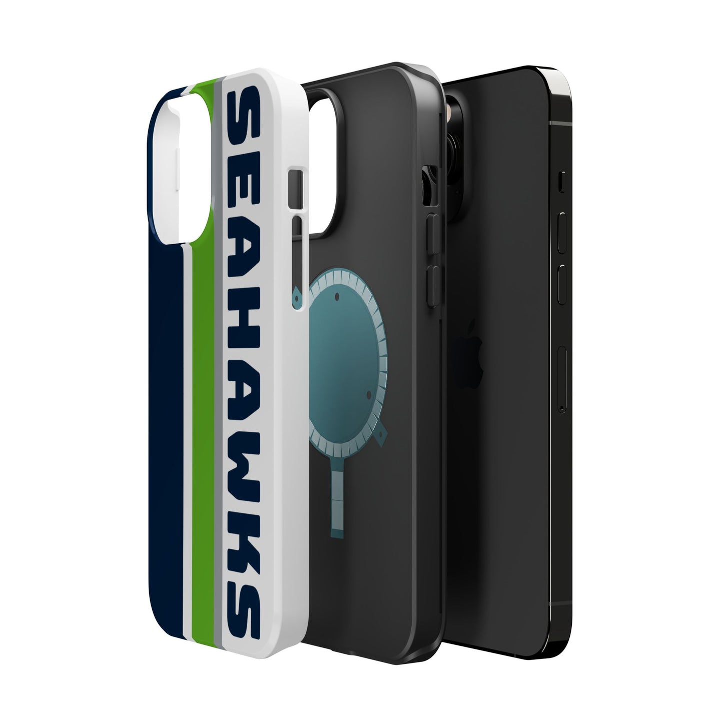 Seahawks Phone Case, Magnetic Phone Case, Retro Phone Case, Football Case for iPhone or Samsung