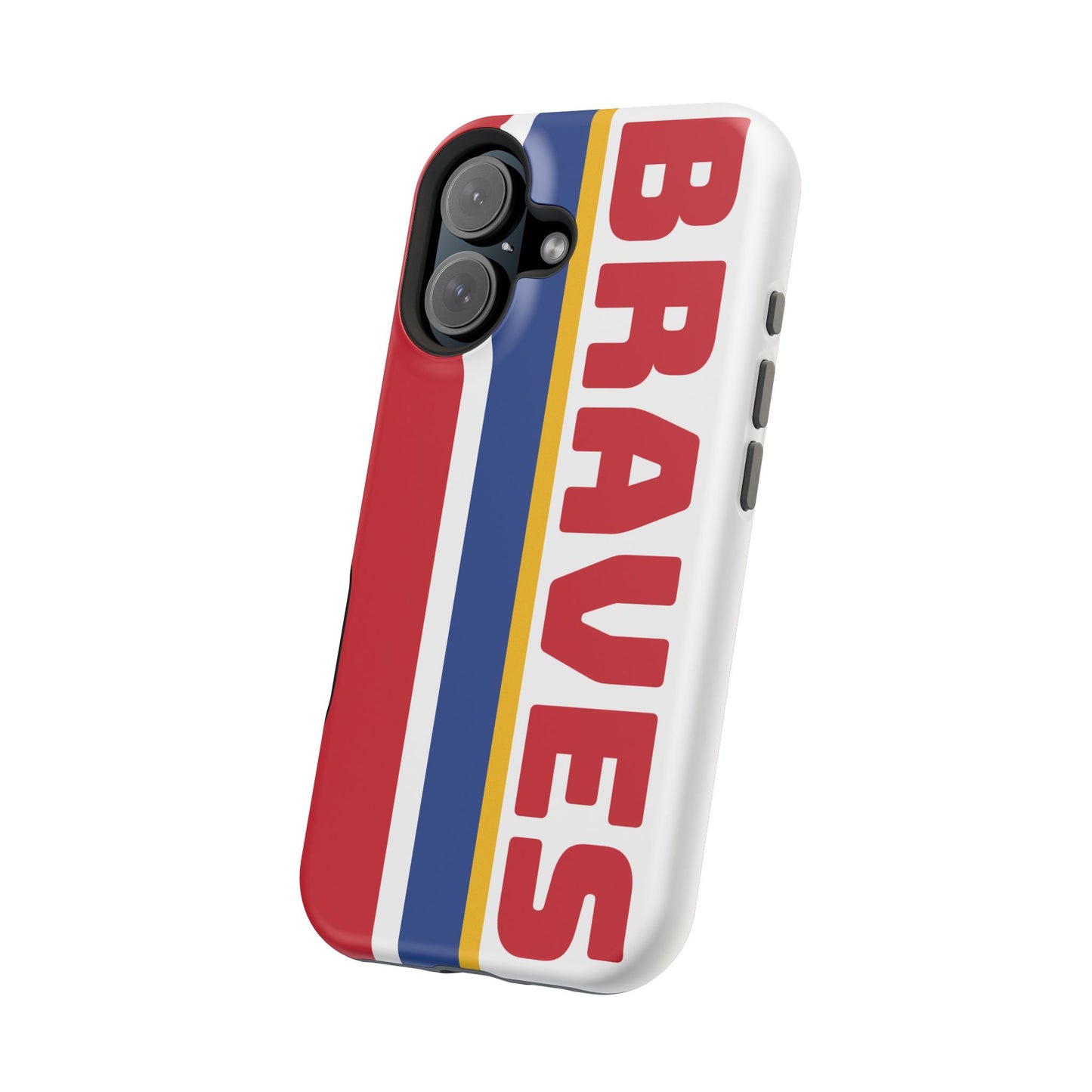 Braves Phone Case, Magnetic Phone Case, Baseball Phone Case, Retro Phone Case