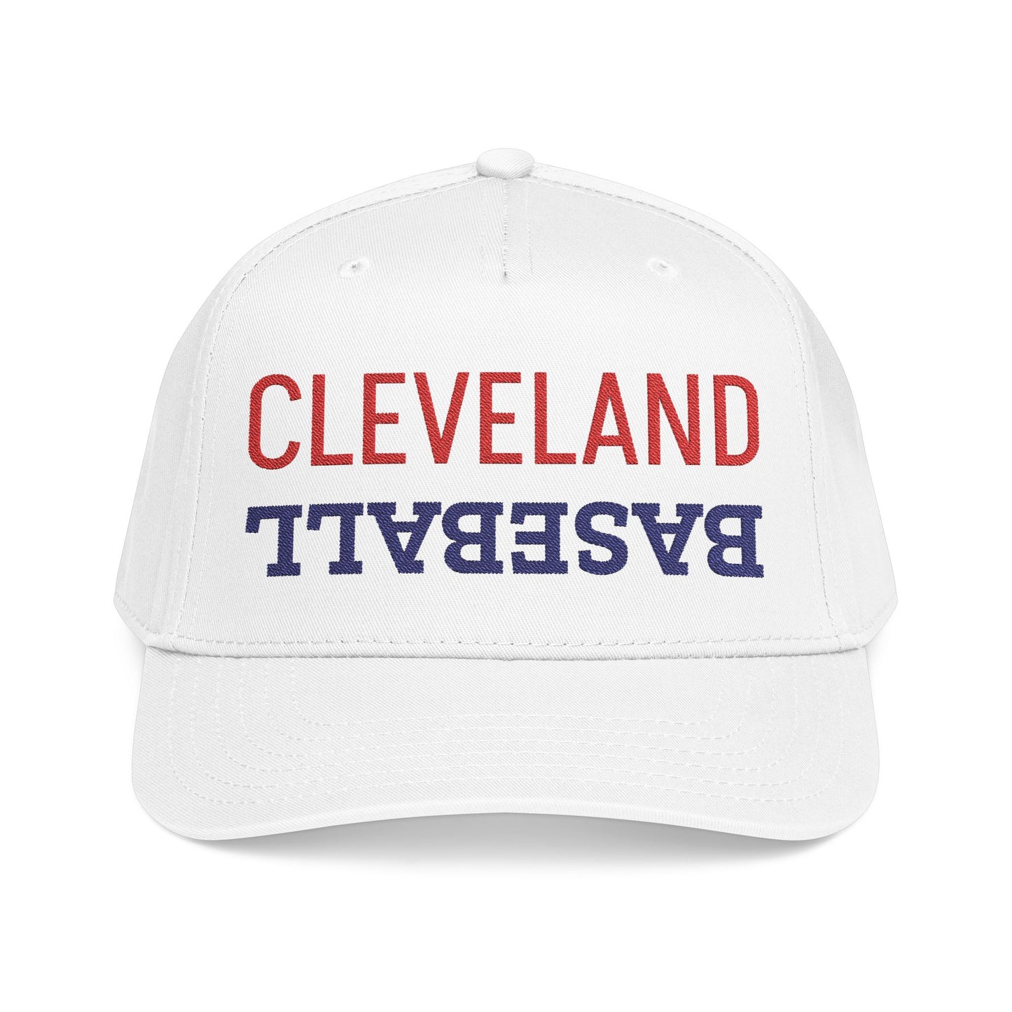 Embroidered Cleveland Baseball Hat, Mid Profile Baseball Cap, Sports Gifts