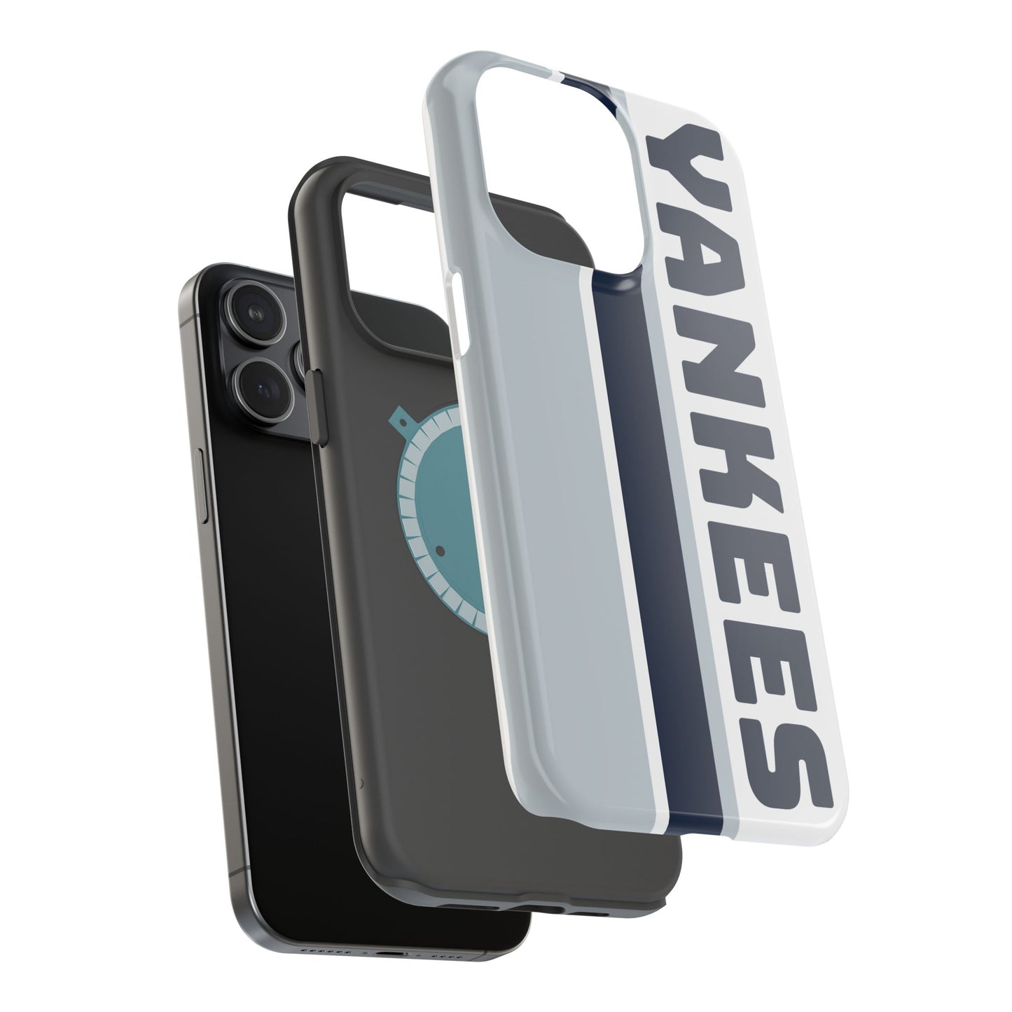 Yankees Phone Case, Magnetic Phone Case, Retro Phone Case, Baseball Case for iPhone or Samsung, Yankees Baseball Gifts