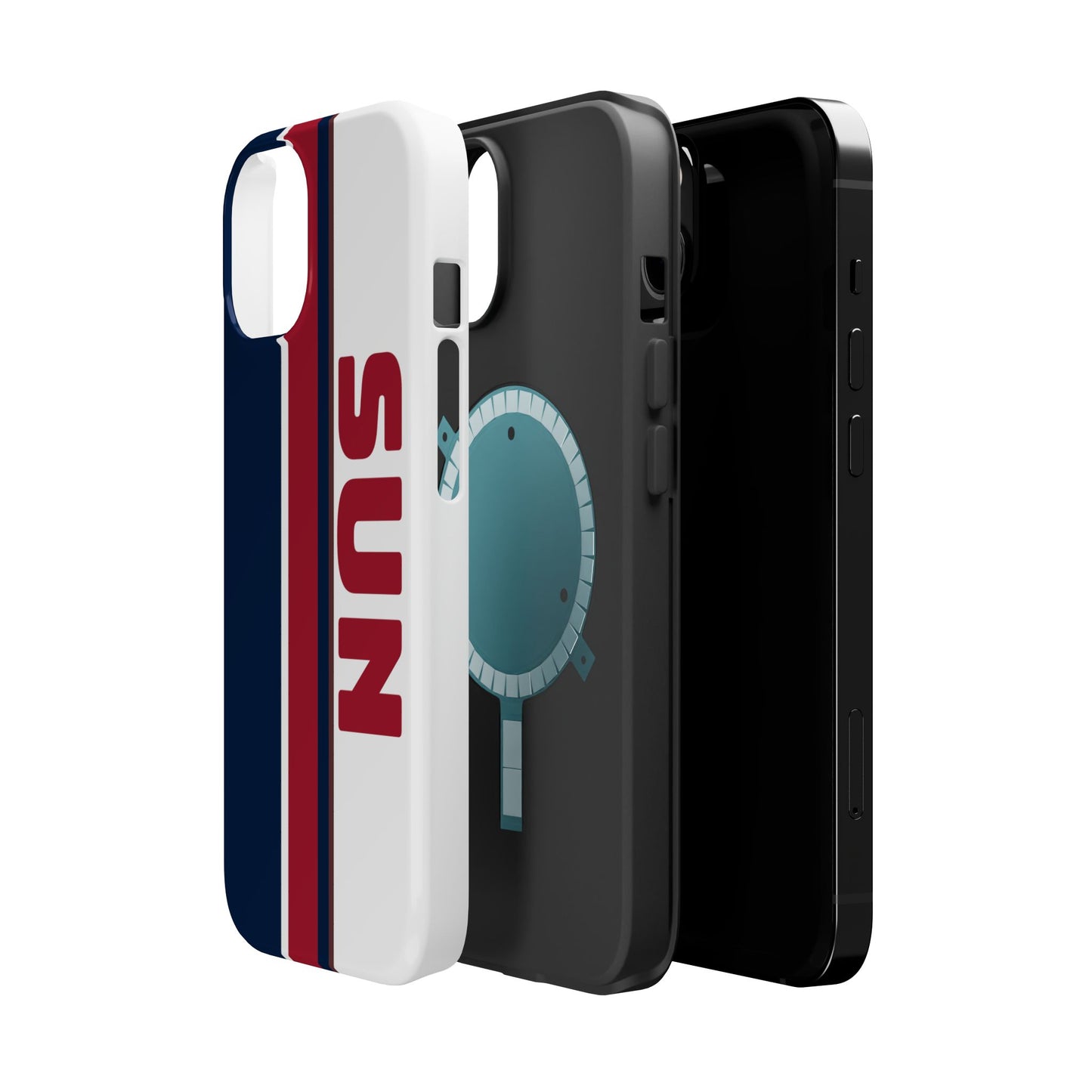 Sun Phone Case, Magnetic Phone Case, Retro Phone Case, Matte/Glossy Phone Case