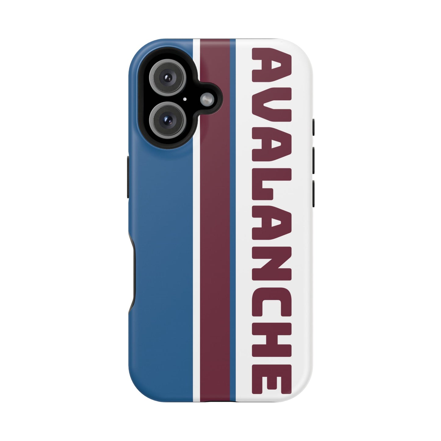 Avalanche Phone Case, Magnetic Phone Case, Retro Phone Case, Matte/Glossy Phone Case, Hockey Gifts