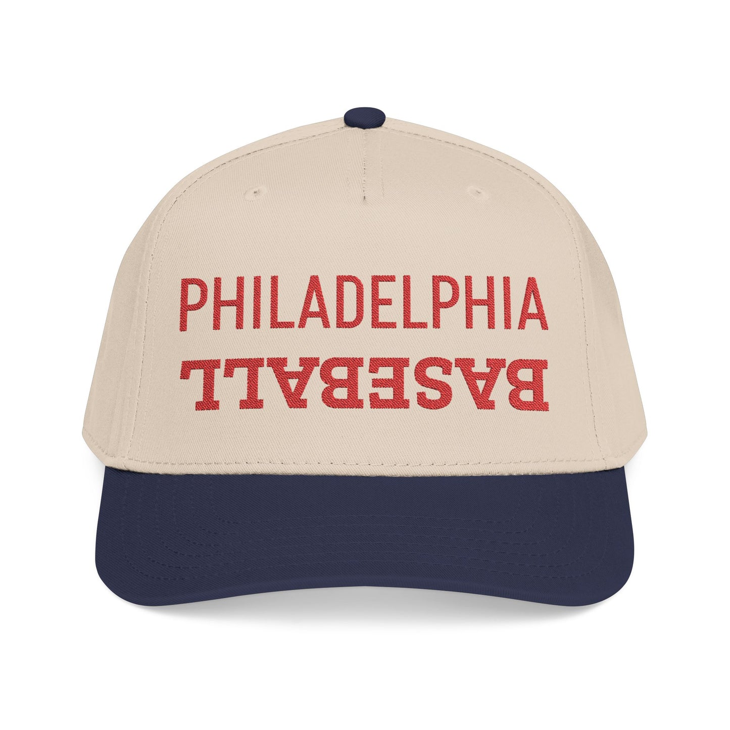 Embroidered Philadelphia Baseball Hat, Mid Profile Baseball Cap, Sports Gifts