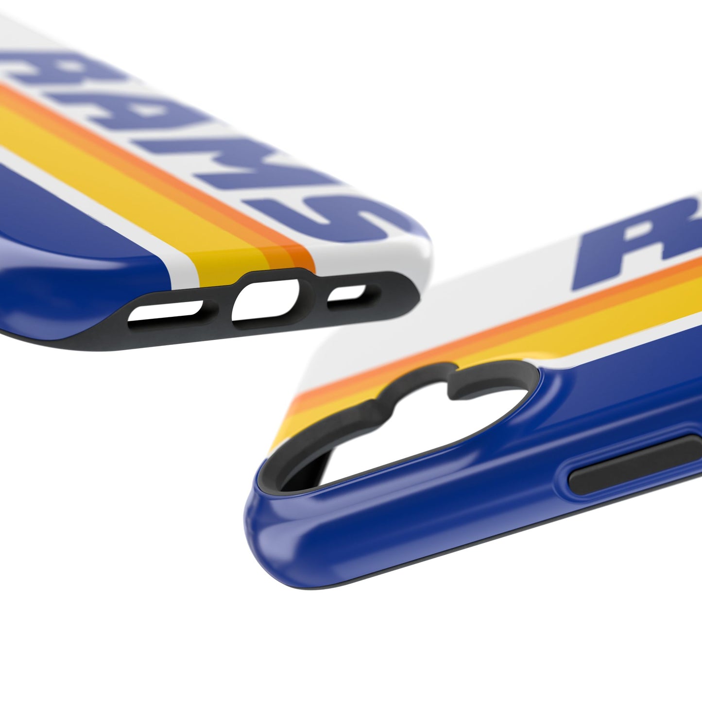 Rams Phone Case, Magnetic Phone Case, Retro Phone Case, Football Case for iPhone or Samsung