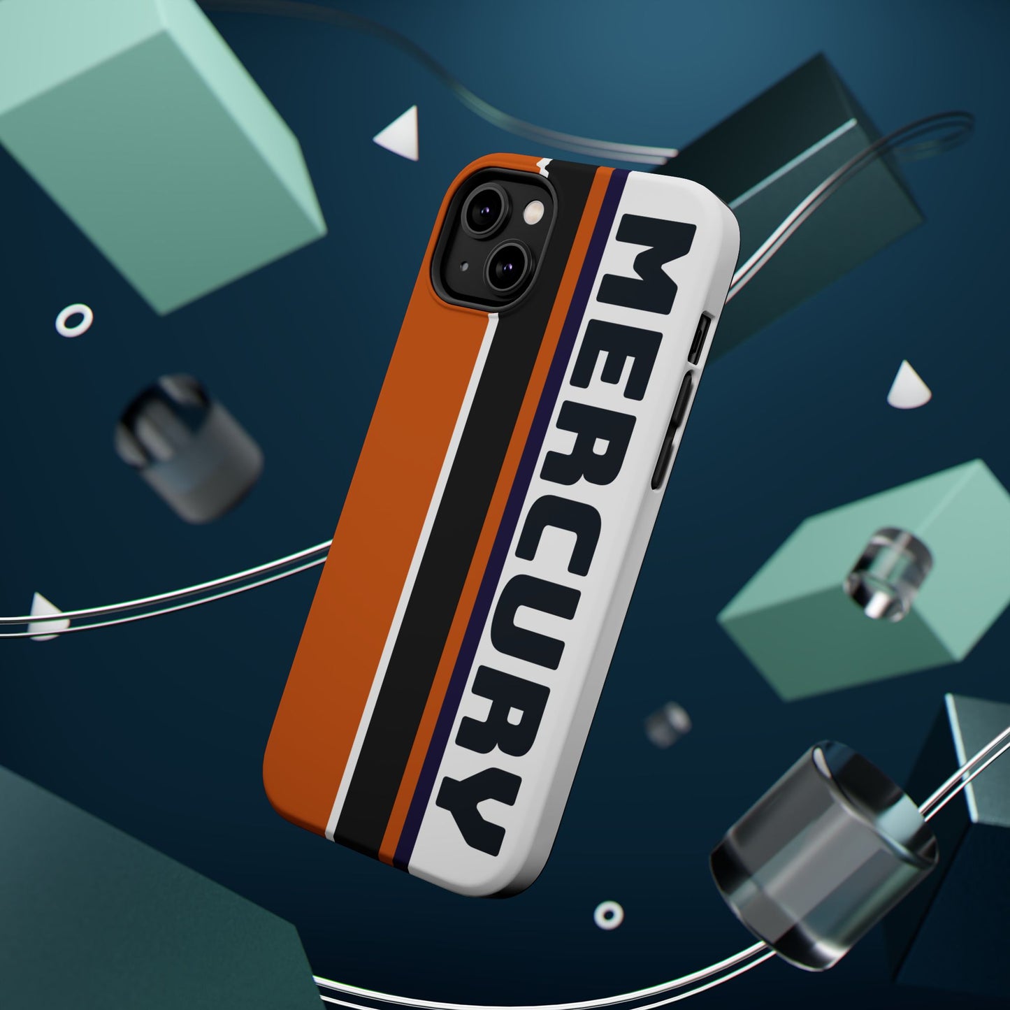 Mercury Phone Case, Magnetic Phone Case, Retro Phone Case, Basketball Gifts