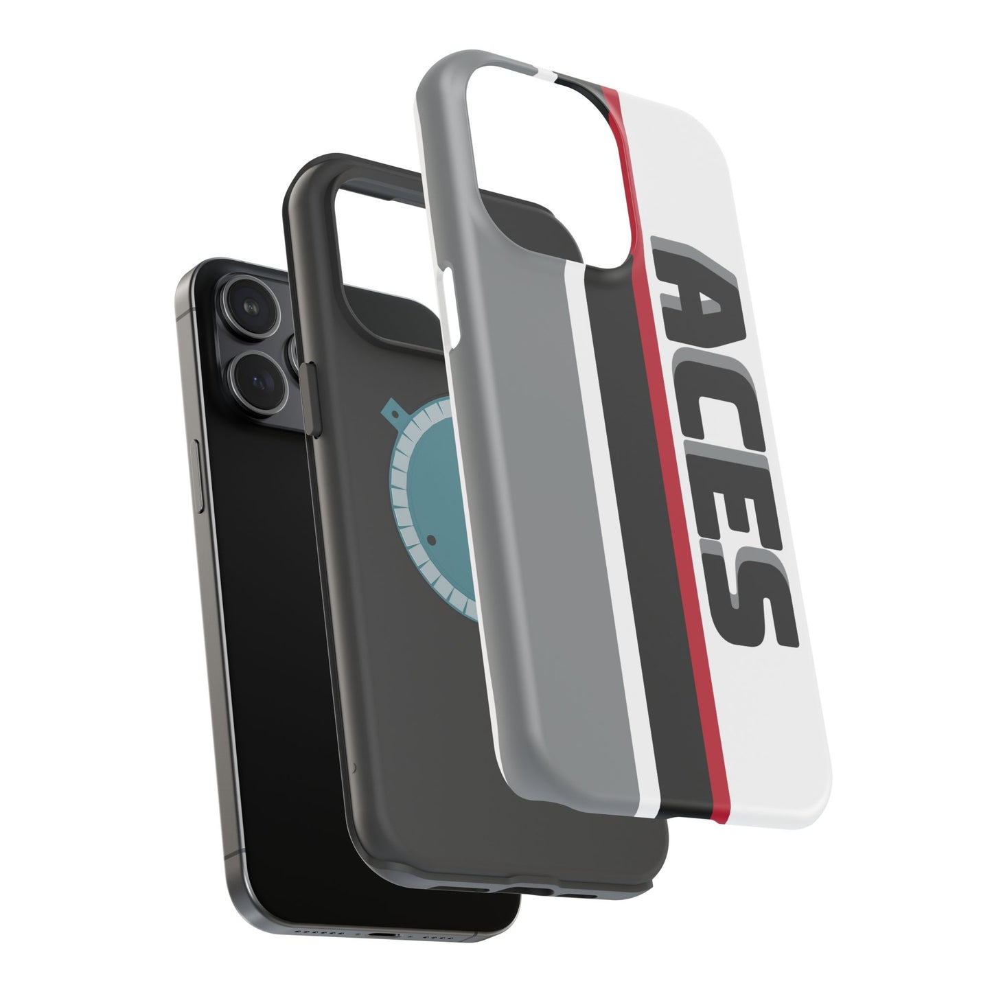 Aces Phone Case, Magnetic Phone Case, Retro Phone Case, Basketball Gifts