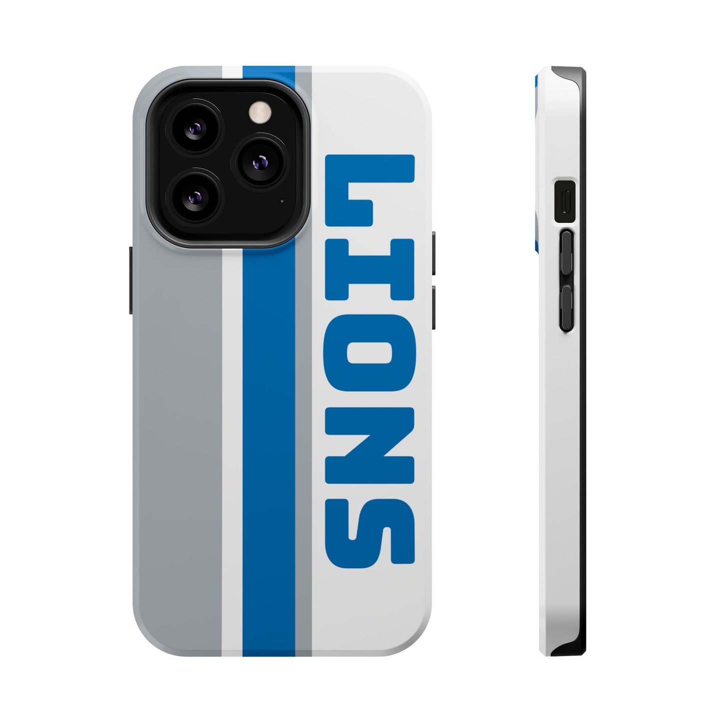 Lions Phone Case, Magnetic Phone Case, Retro Phone Case, Football Gifts