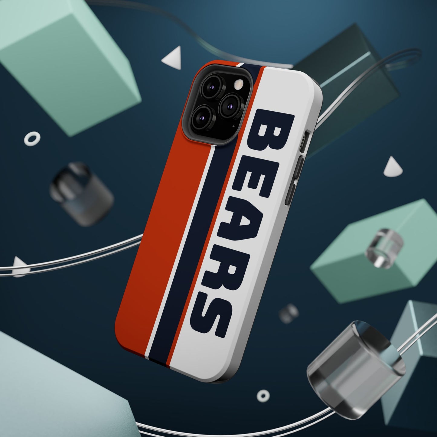 Bears Phone Case, Magnetic Phone Case, Retro Phone Case, Matte/Glossy Phone Case, Football Gifts