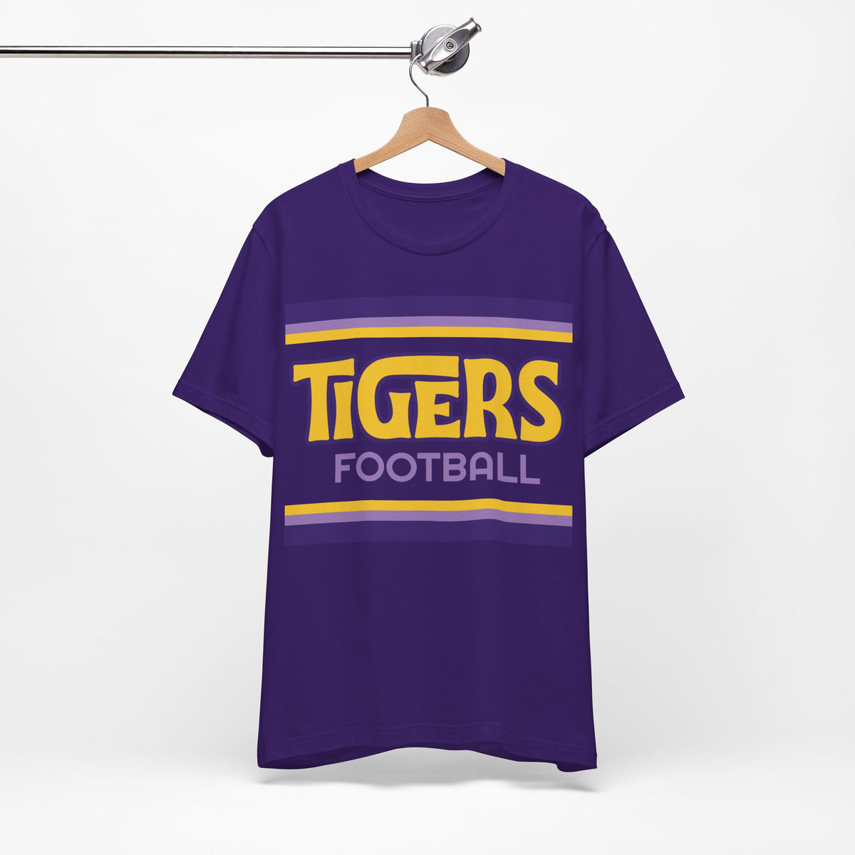 Retro Tigers Shirt, Vintage Striped Tigers T-Shirt