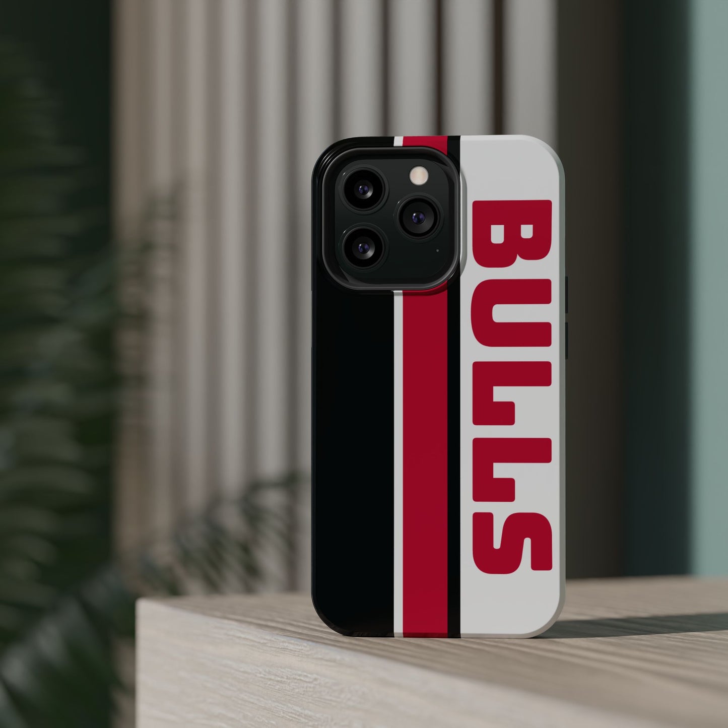 Bulls Phone Case, Magnetic Phone Case, Retro Phone Case