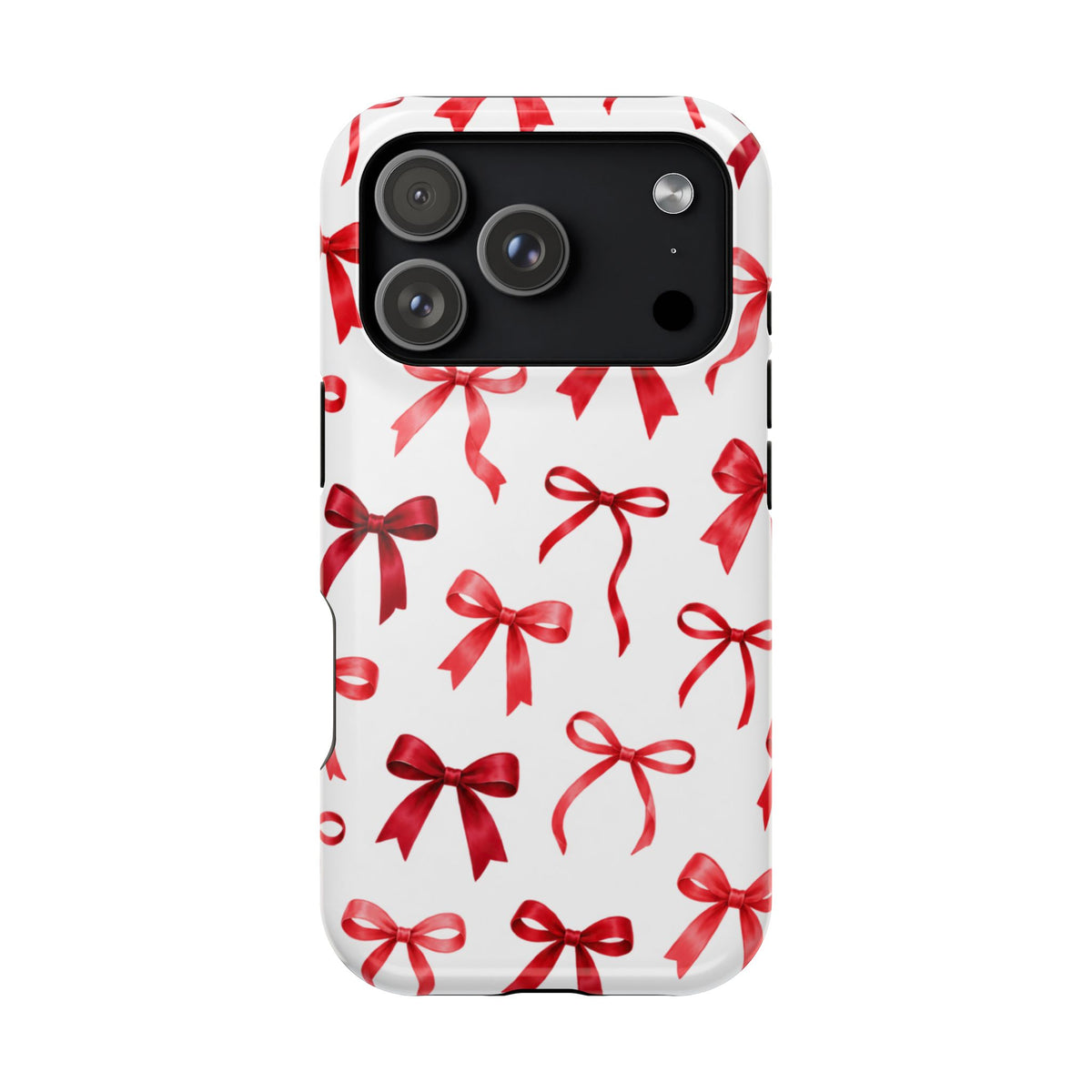 Red Ribbon Pattern Phone Case