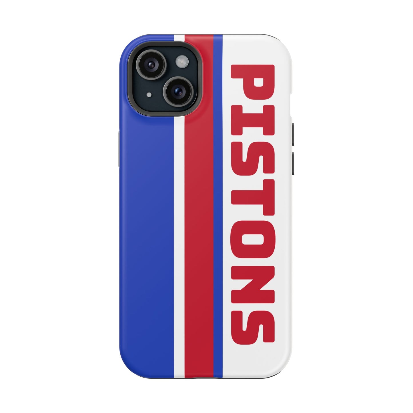 Pistons Phone Case, Magnetic Phone Case, Retro Phone Case, Basketball Gifts