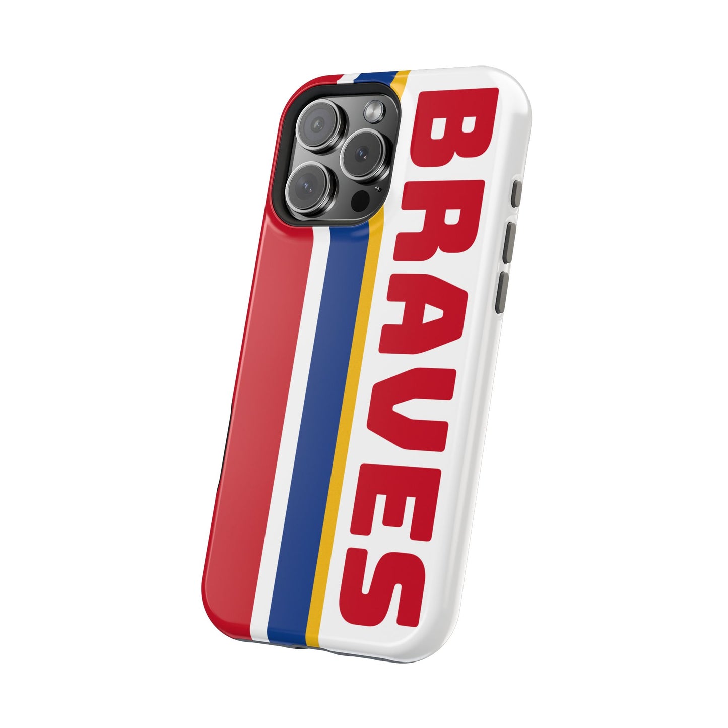 Braves Phone Case, Magnetic Phone Case, Baseball Phone Case, Retro Phone Case