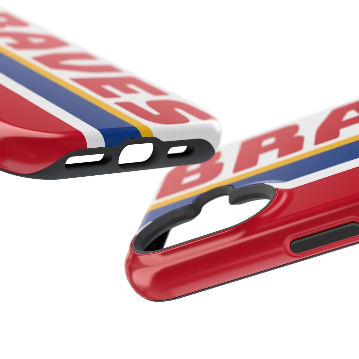 Braves Phone Case, Magnetic Phone Case, Baseball Phone Case, Retro Phone Case